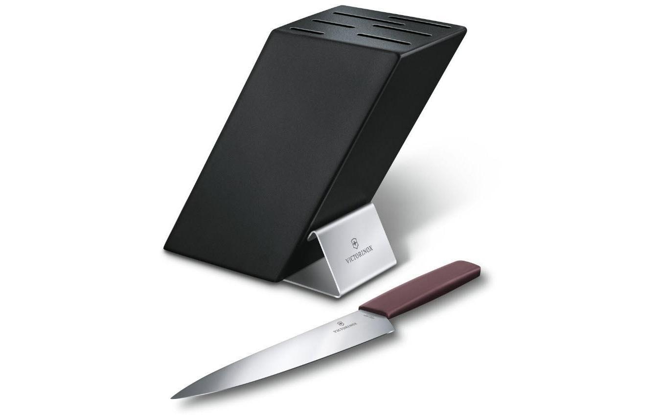 Victorinox Messerblock »Swiss Modern Schwarz«, Herkunftsland Schweiz, Holzart Buche