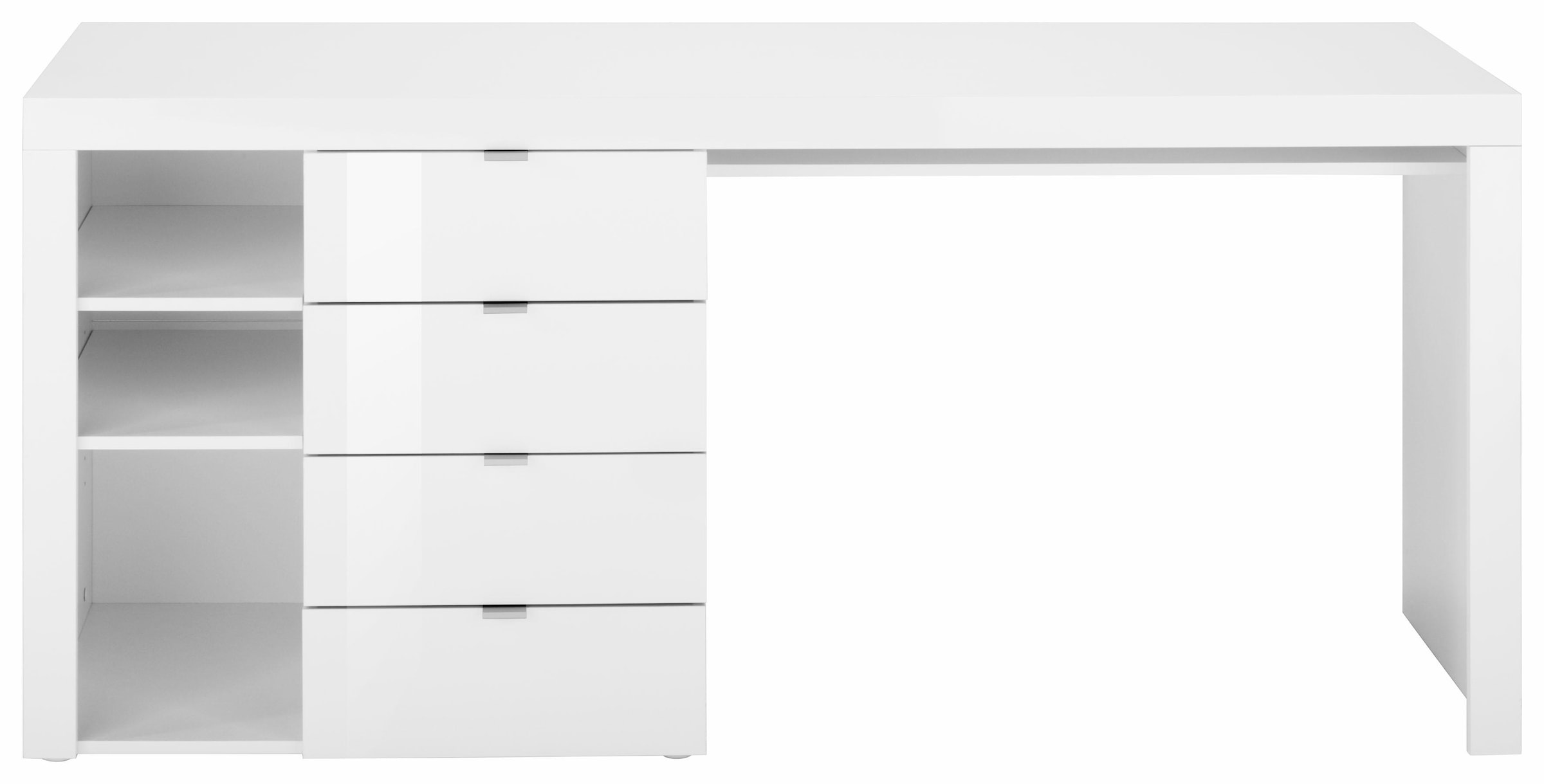 ❤ borchardt Möbel Schreibtisch »Wim«, mit 3 Fächern und 4 Schubkästen  bestellen im Jelmoli-Online Shop