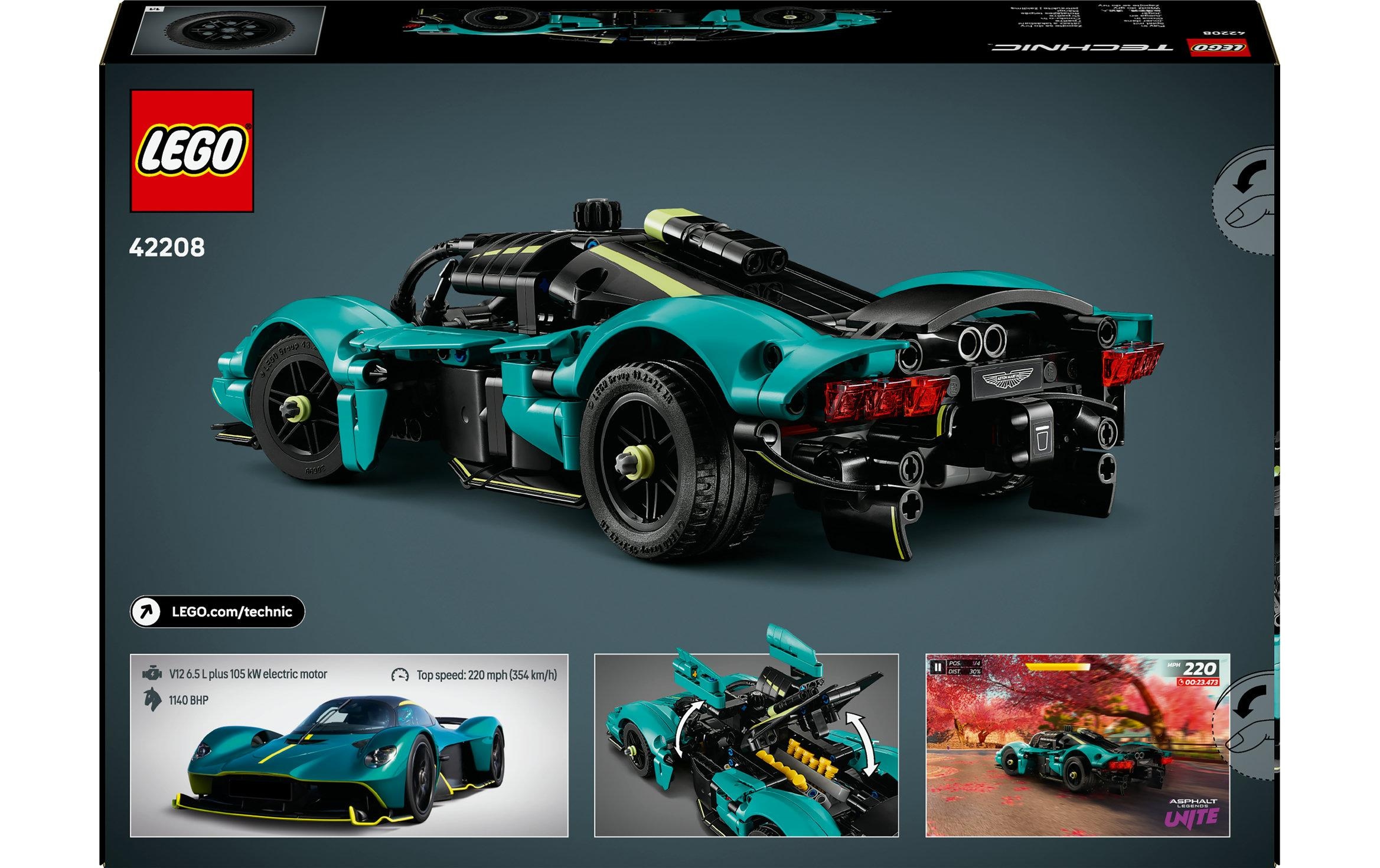 LEGO® Spielbausteine »Technic Aston Martin Valkyrie 42208«, (707 St.)