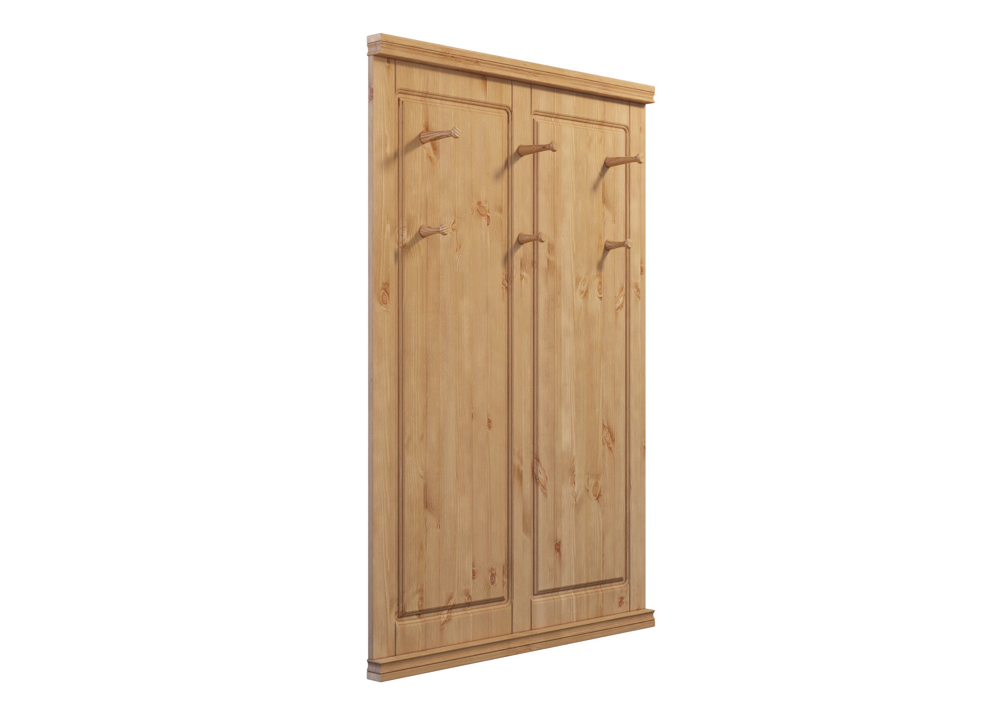 Home affaire Garderobenpaneel »Gotland«, aus massiver Kiefer, FSC®-zertifiziert, mit 6 Haken, 85 cm breit