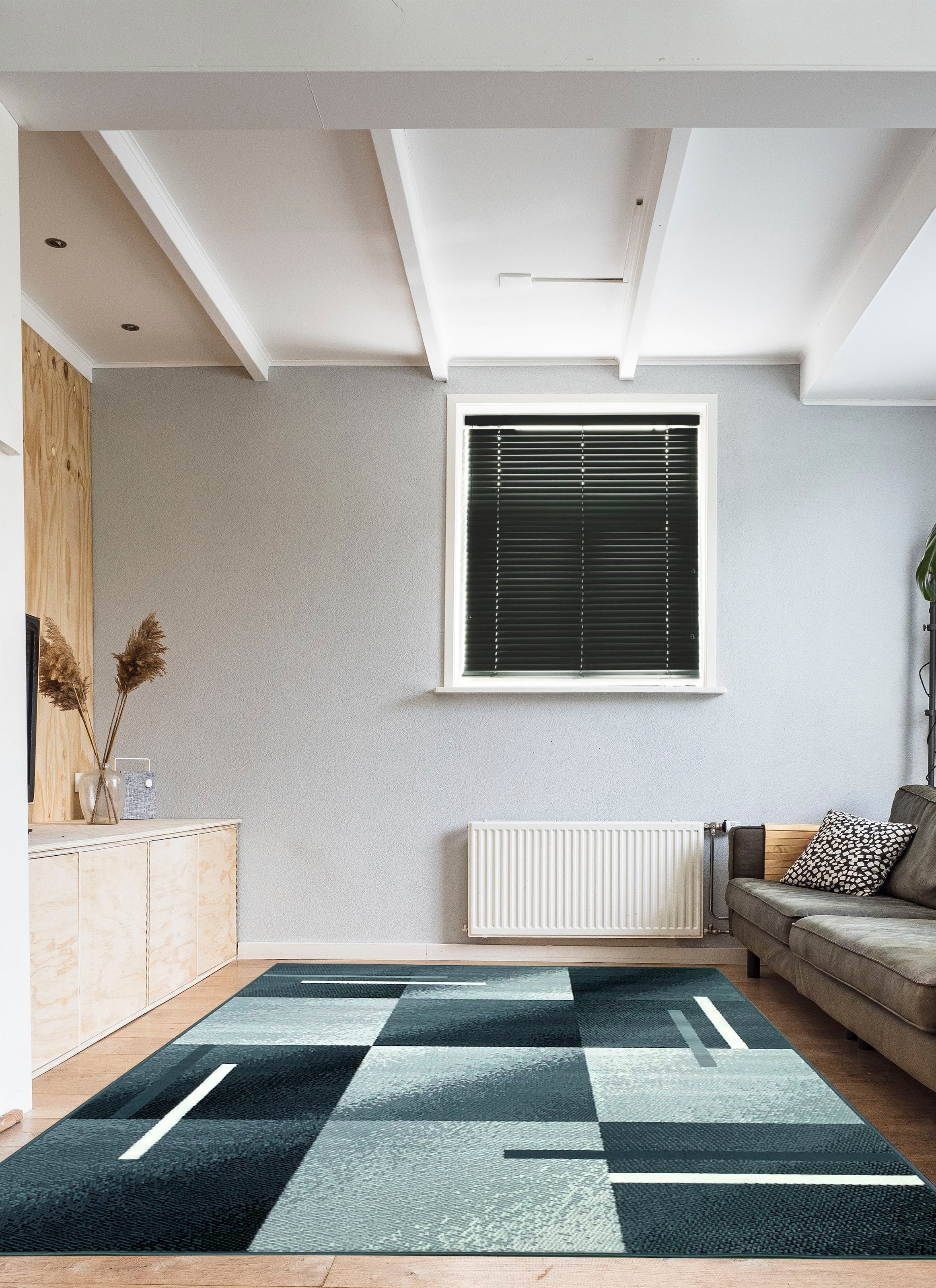 my home Teppich »Nolan«, rechteckig, modernes Design, Kurzflor, ideal im  Wohnzimmer & Schlafzimmer online shoppen | Jelmoli-Versand