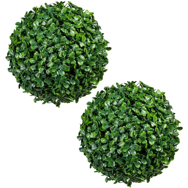 Creativ green Kunstpflanze »Buchsbaumkugel«, 2er-Set online bestellen |  Jelmoli-Versand