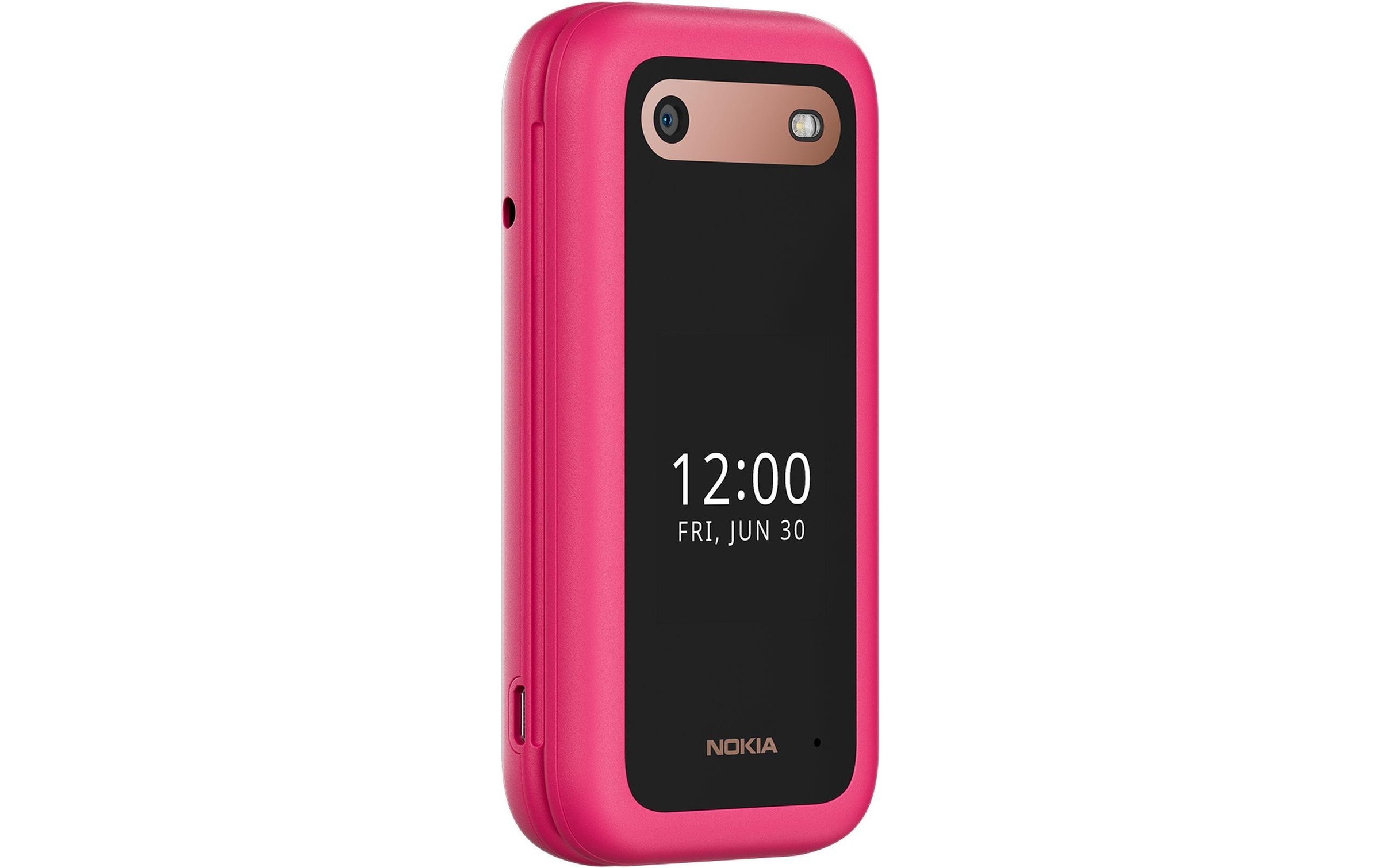 Nokia Smartphone »2660 Flip Pink«, Schwarz