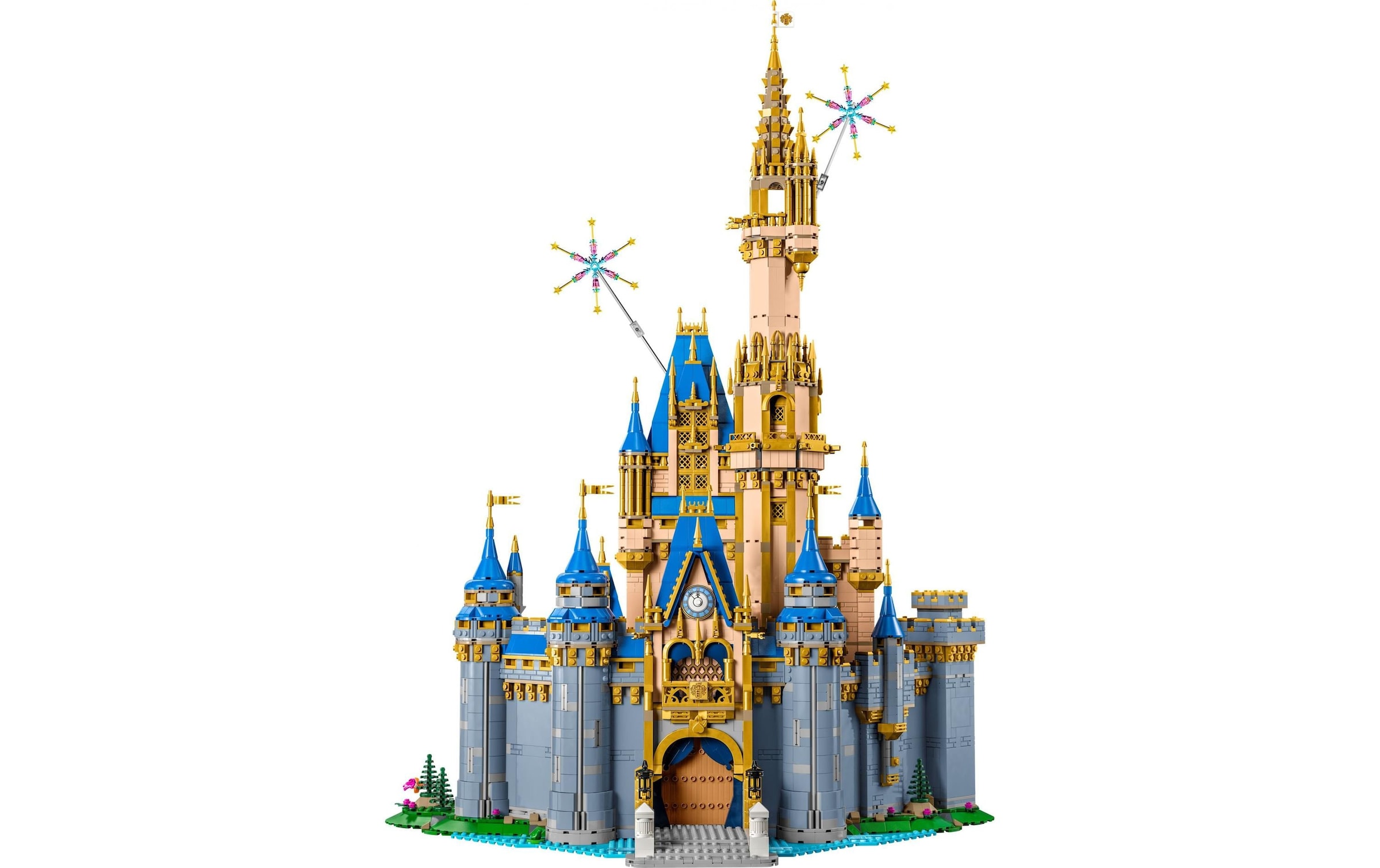 LEGO® Spielbausteine »Disney Schloss 43222«, (4837 St.)