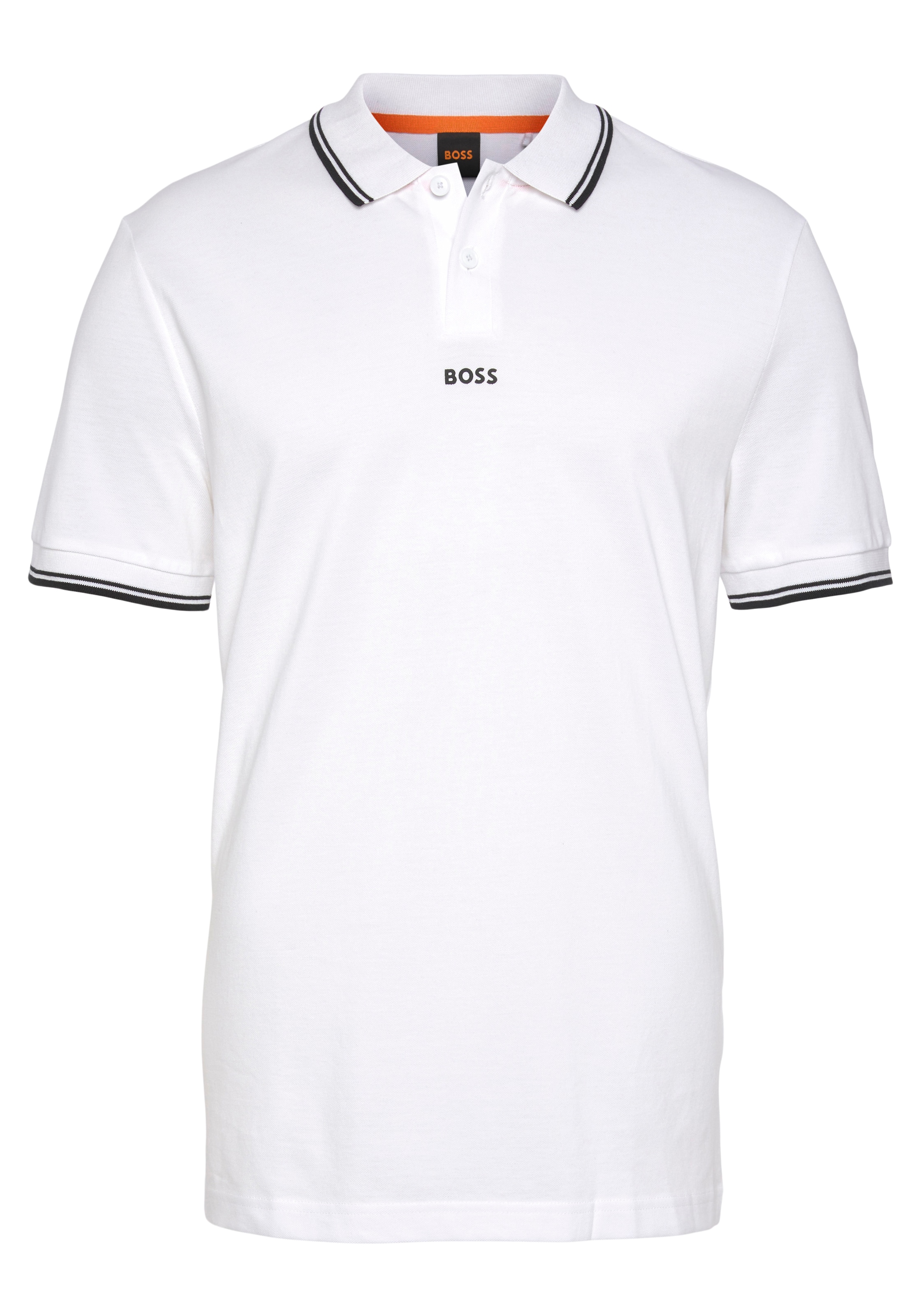 BOSS ORANGE Poloshirt »PChup«, online shoppen gedrucktem mit Jelmoli-Versand Logo 