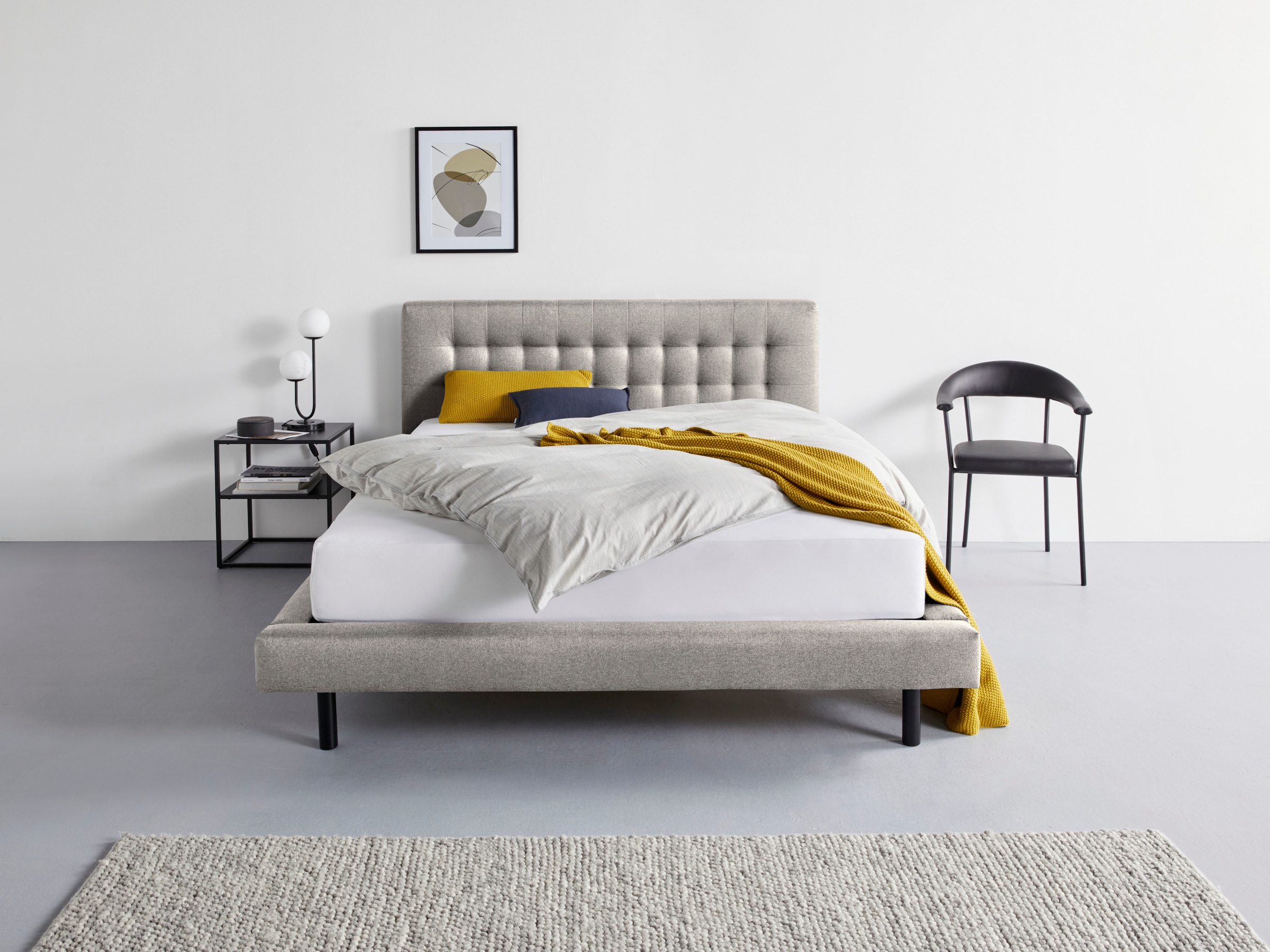 andas Polsterbett »Tobjörn«, Mit breitem Futon-Rahmen