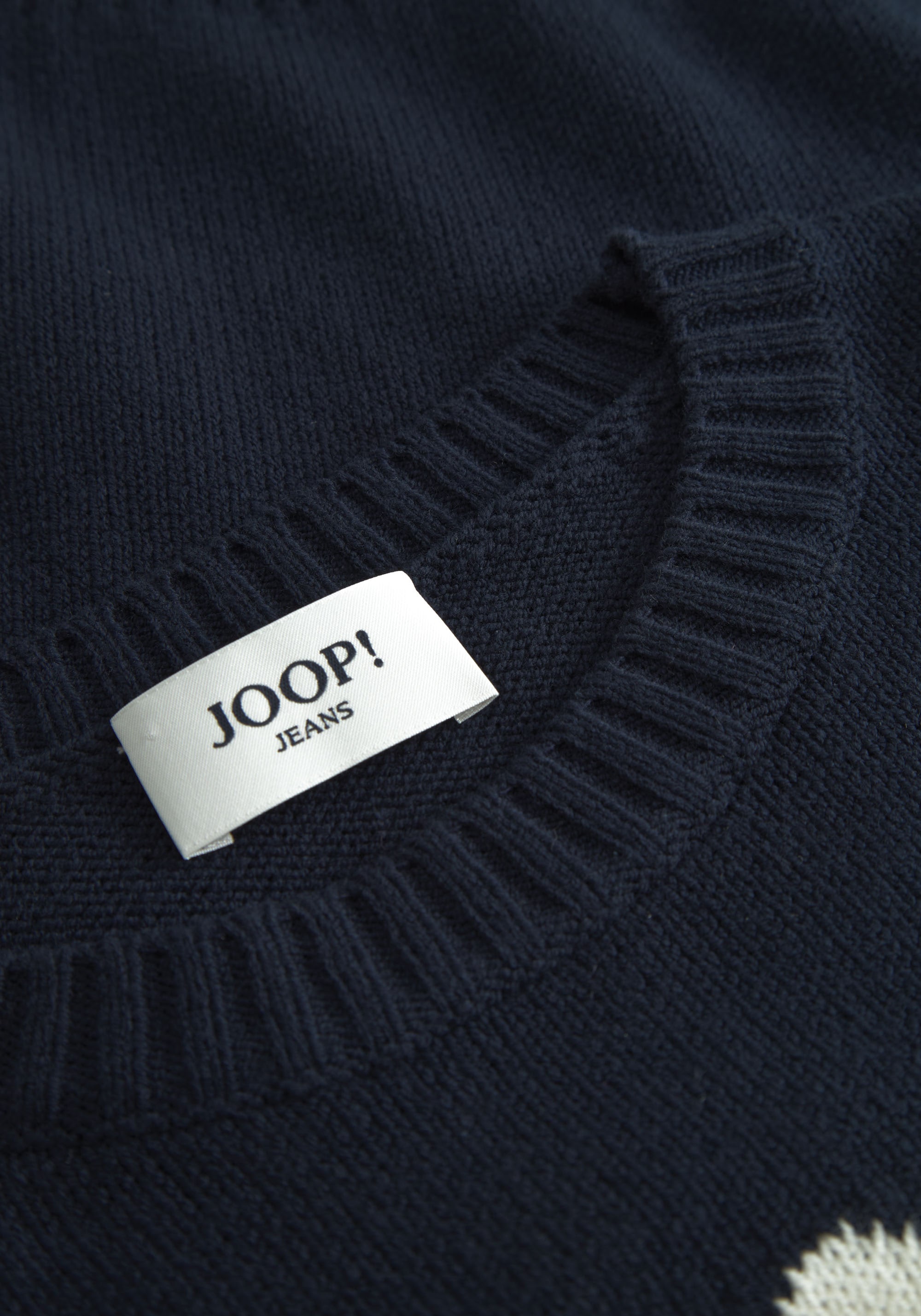 Joop Jeans Rundhalspullover »Kali«, mit Logoschriftzug
