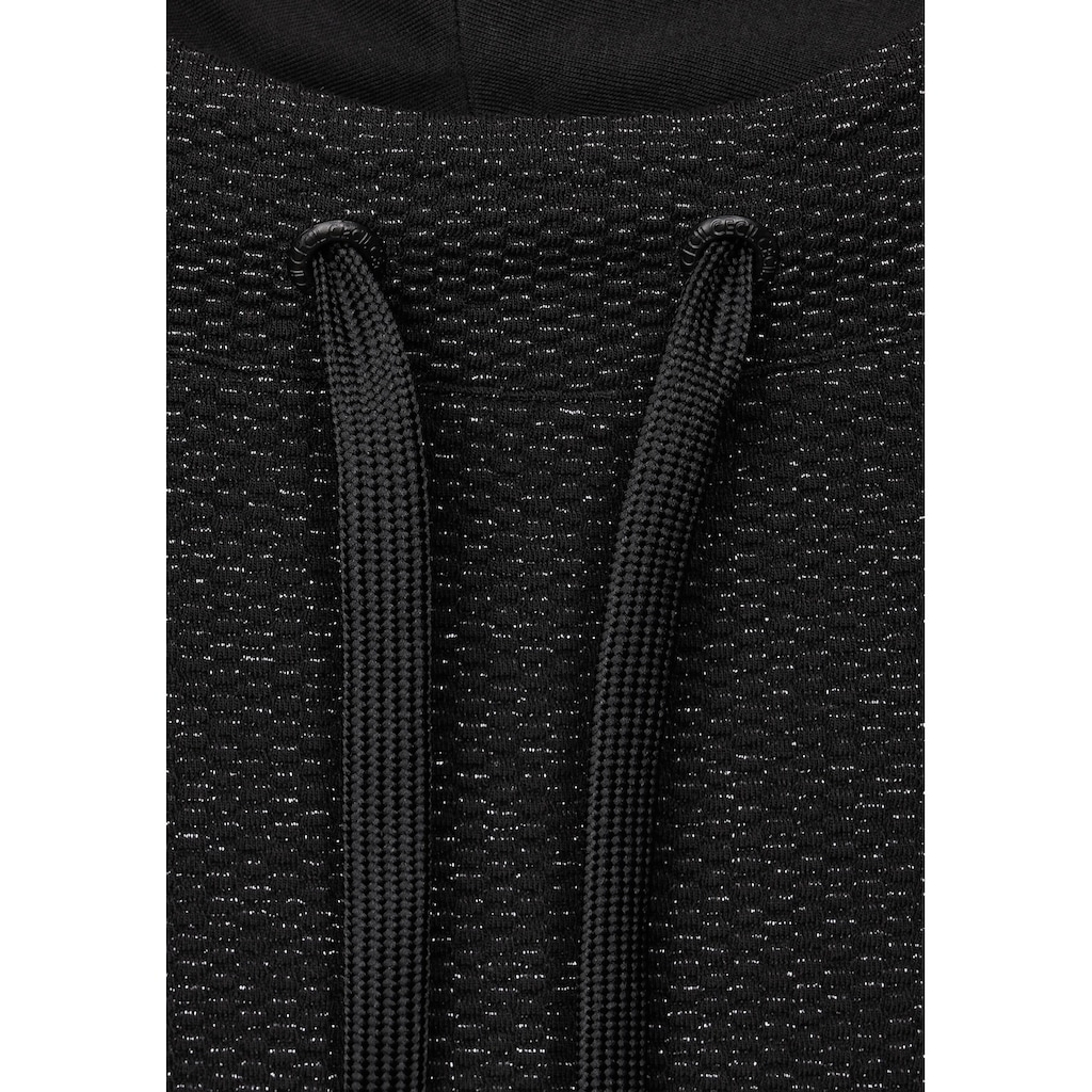 Cecil Sweatshirt »Pullover mit Glanzfasern«, Strukturierte Qualität mit Metallfasern