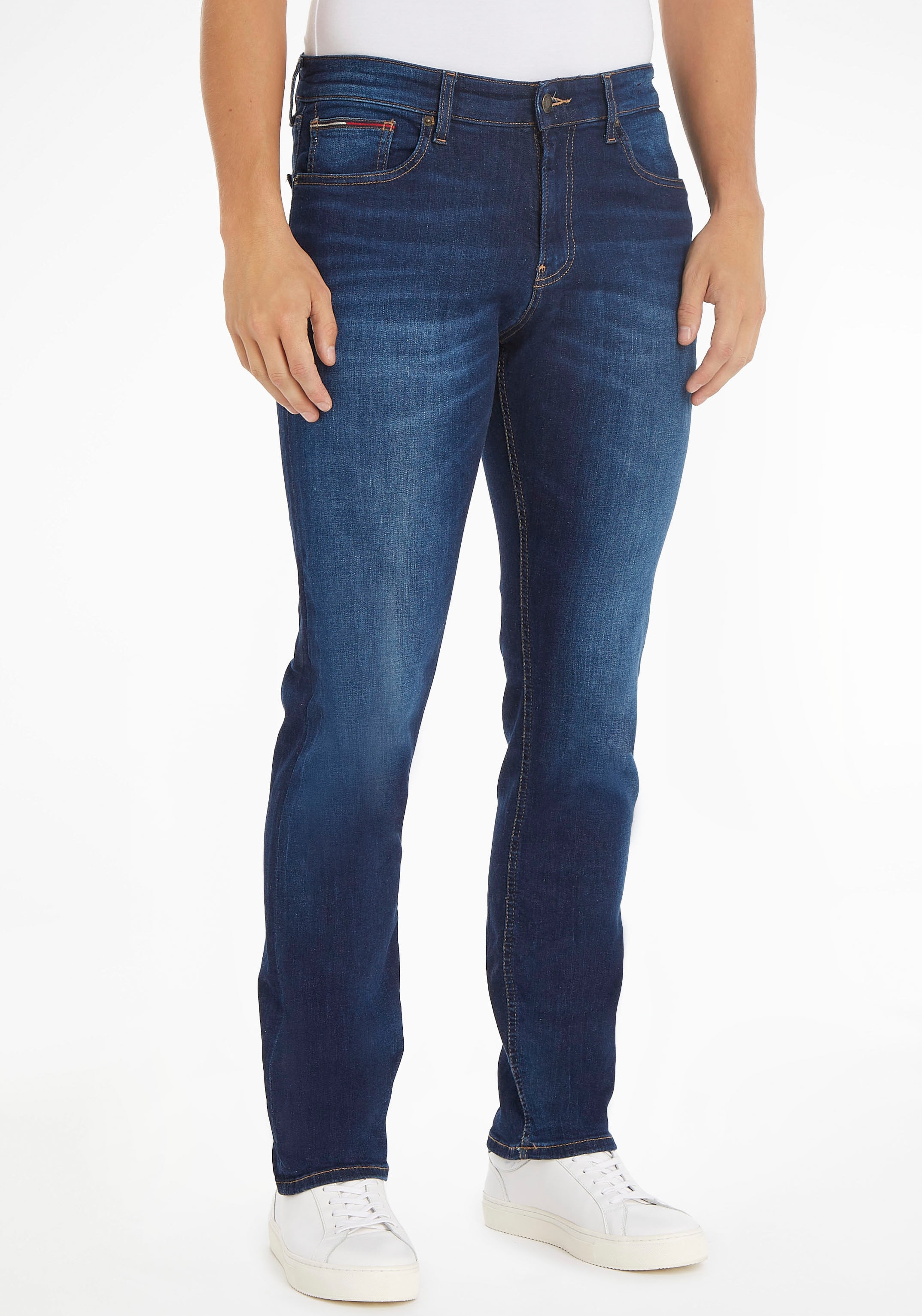 Tommy Jeans Straight-Jeans »RYAN«, mit Elasthan für einen bequemen Sitz
