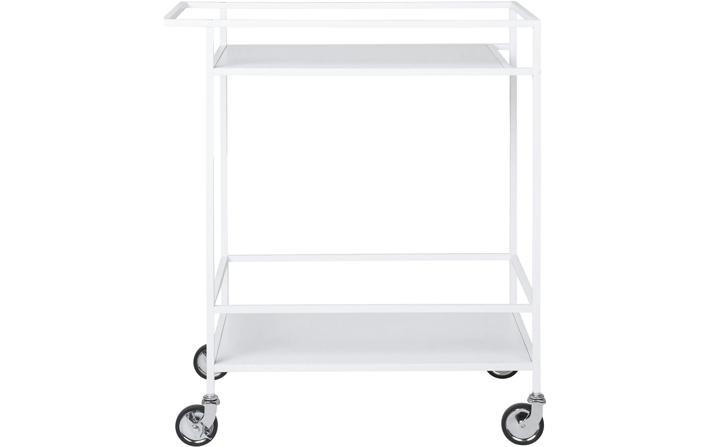 House Nordic Servierwagen »Vita 79 x 68 cm Weiss«, (2 St.)