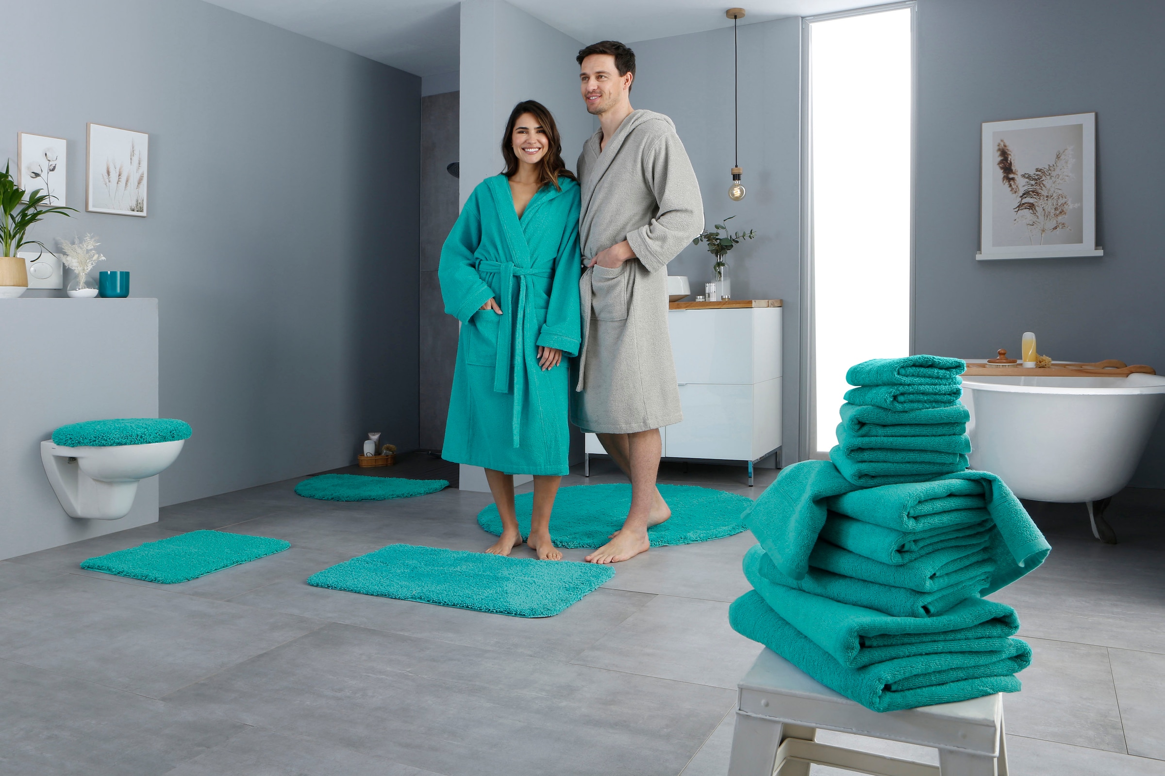 my home Handtuch Set »Sanremo«, Set, 12 tlg., Frottier, Handtücher mit  Bordüre, einfarbiges Handtuch-Set aus 100% Baumwolle online bestellen |  Jelmoli-Versand
