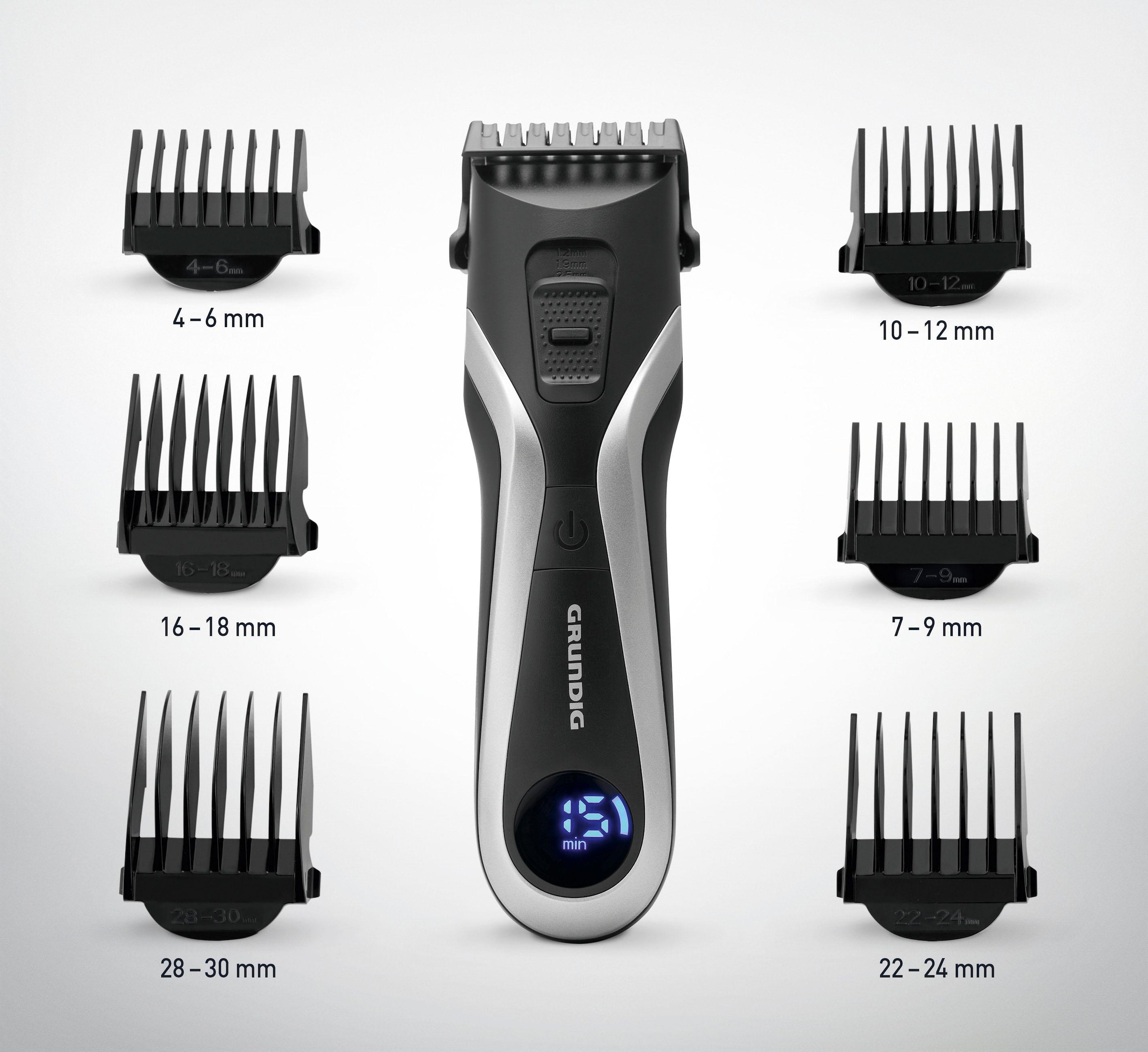 Grundig Haar- und Bartschneider »MC 8840« 6 Aufsätze