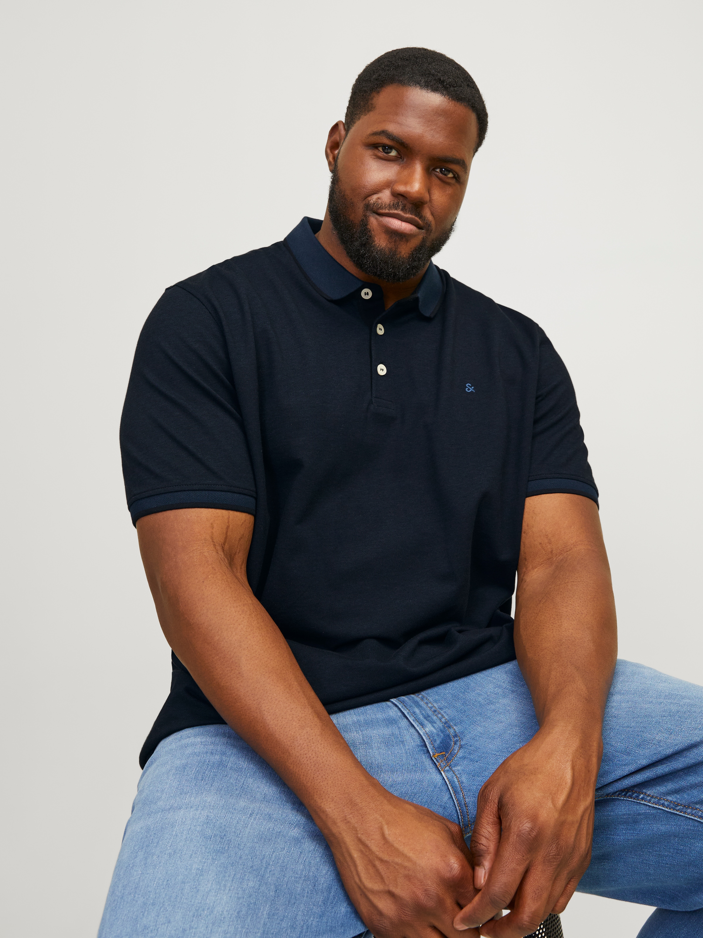 Jack & Jones PlusSize Poloshirt »Paulus Polo«, bis Grösse 6XL