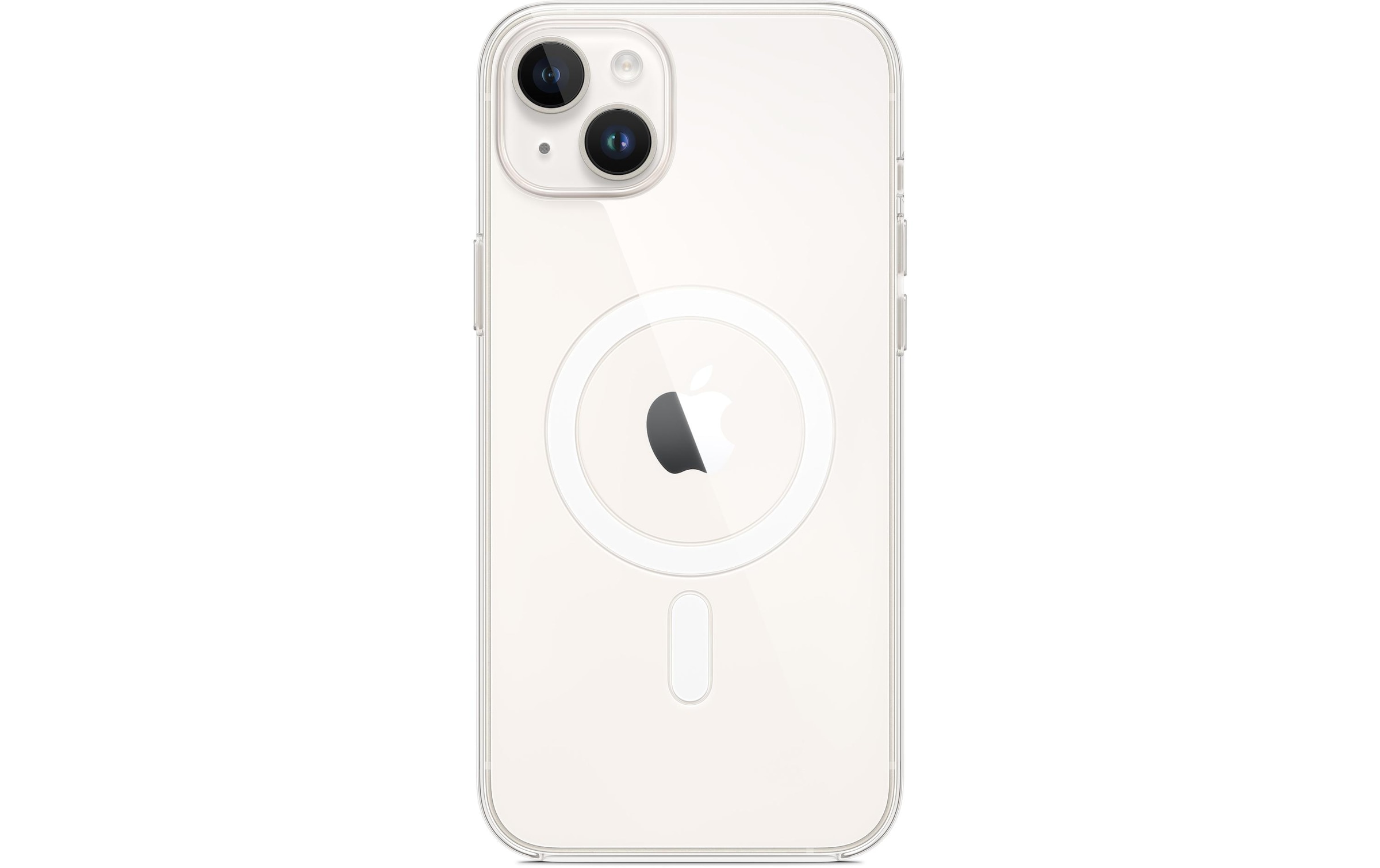 Apple Smartphone Clear Case mit MagSafe, iPhone 14 Plus, Transparent