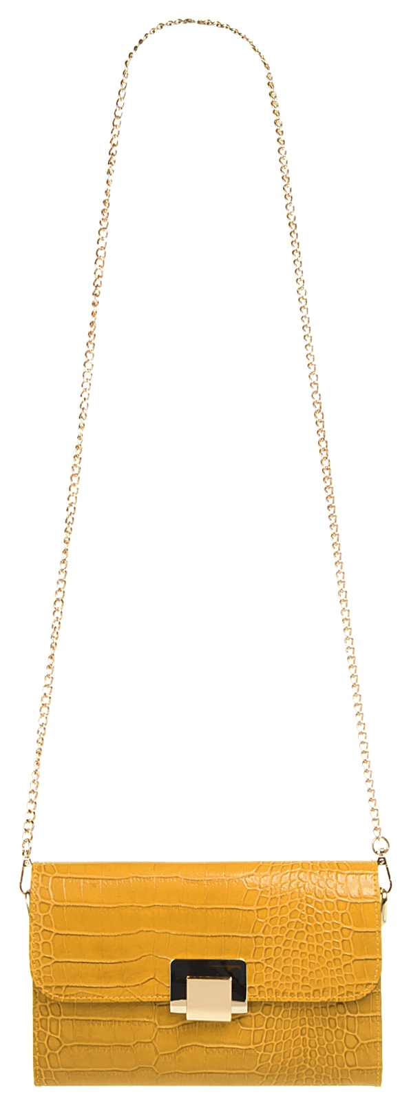 Cluty Abendtasche, echt Leder, Made in Italy