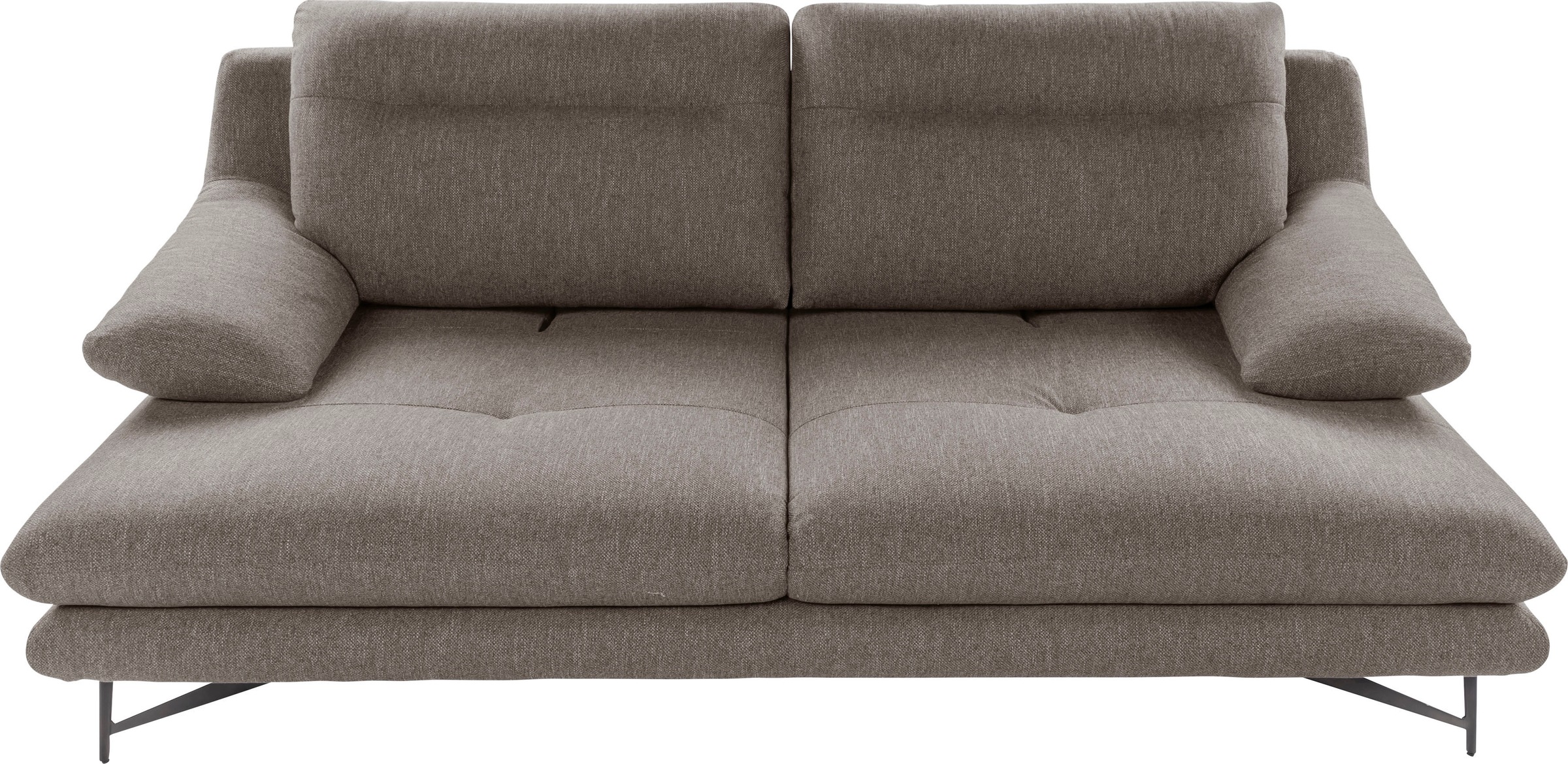 CALIA ITALIA 3-Sitzer »Cezanne modern, elegant und bequem, aufwendige Detailverarbeitung«, wahlweise mit Sitztiefenverstellung