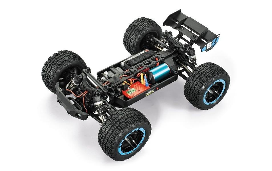 RC-Monstertruck »Blackzon Slyder ST Turbo 4WD Brushless Blau,«
