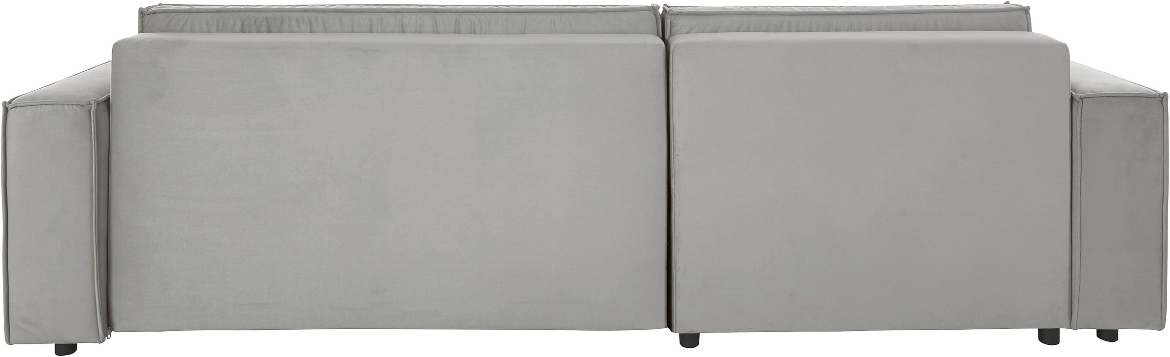 INOSIGN Ecksofa »Marva L-Form«, incl. Bettfunktion und Bettkasten, Federkern