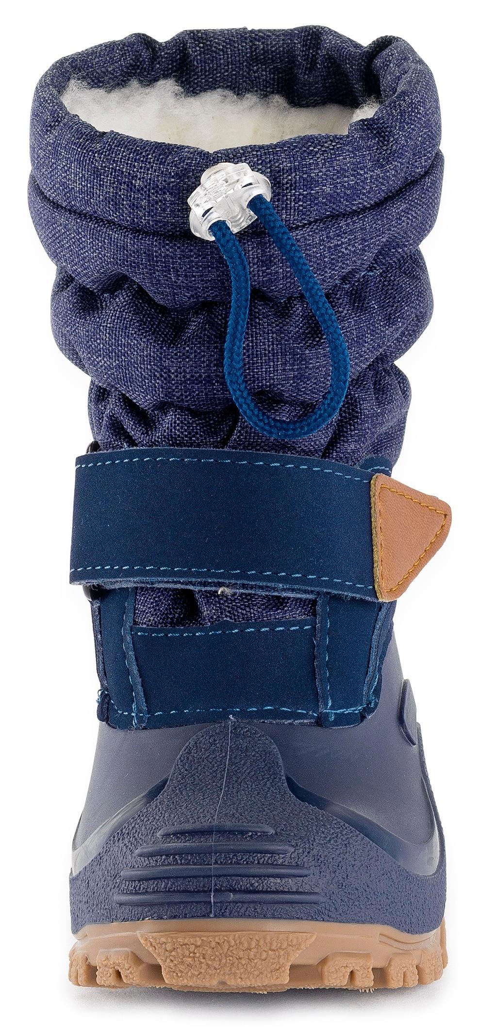Lurchi Snowboots »Finn«, Winterboots mit Schurwolle, Grössenschablone zum Download