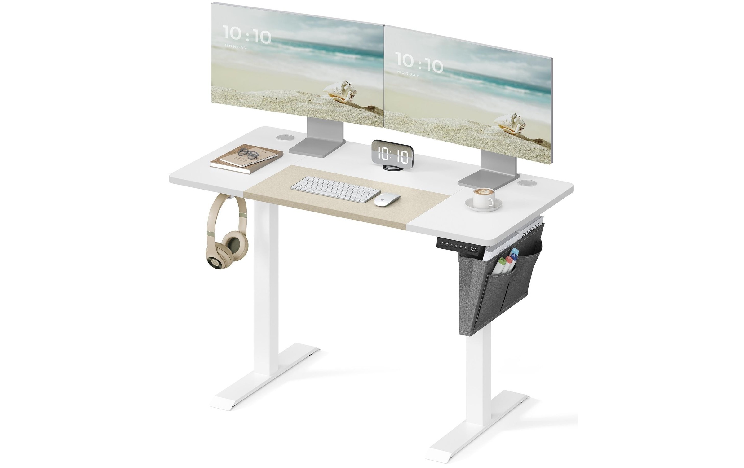 SONGMICS Schreibtisch »120 x 60 cm höhenverstellbar«