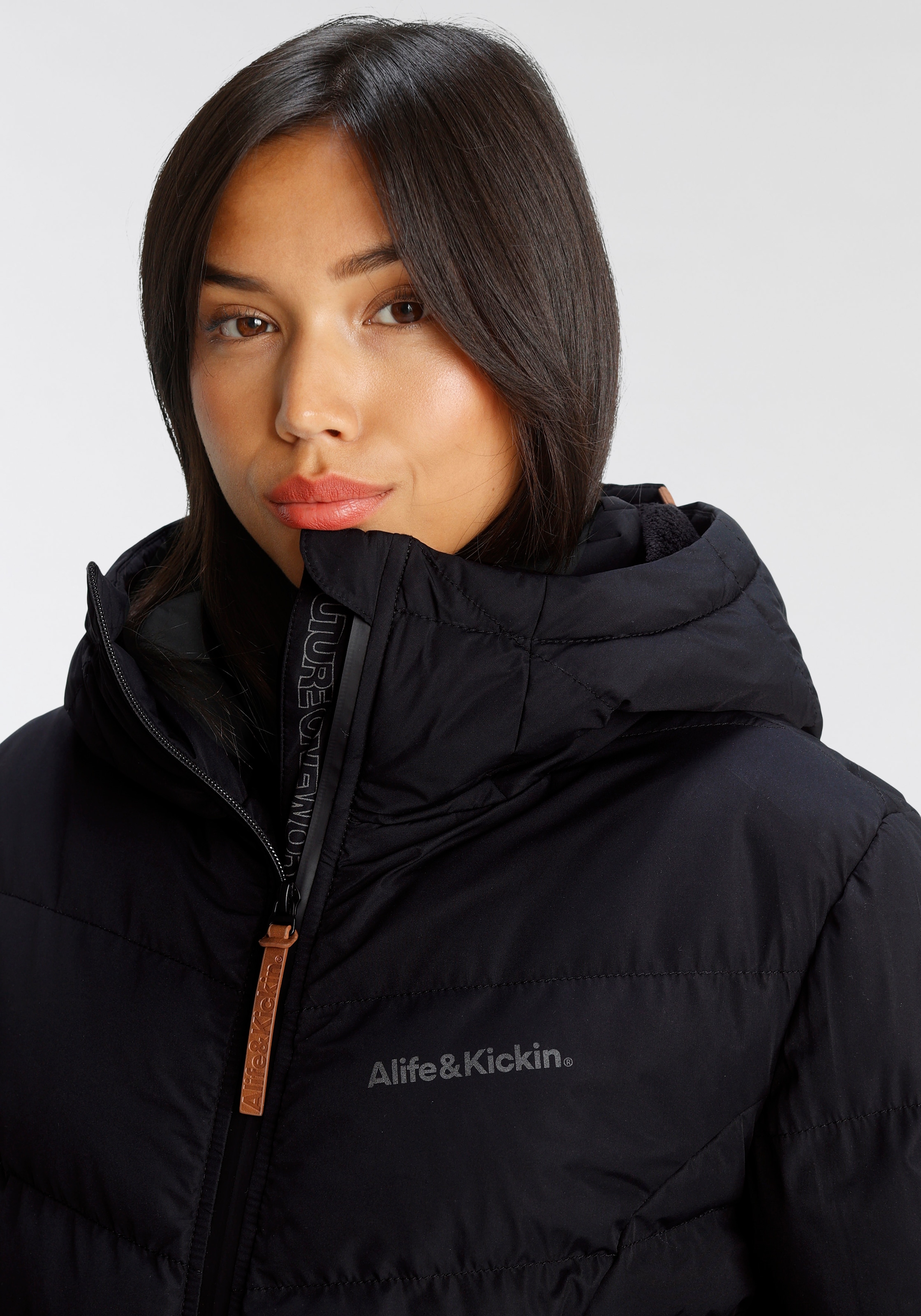 Alife & Kickin Steppjacke »JUANAAKA«, mit Kapuze