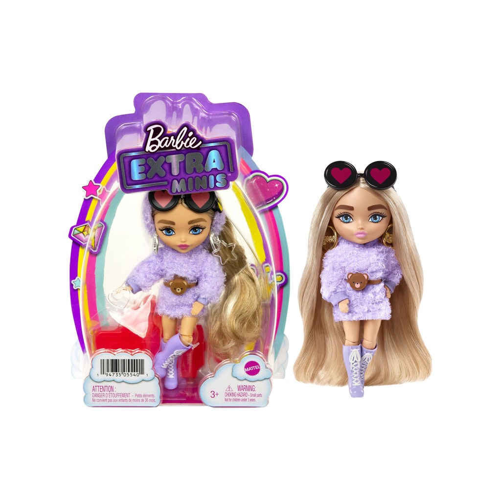 Barbie Anziehpuppe »Extra Mini Blonde Pigt«