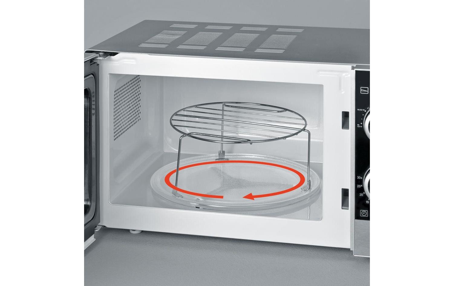 Severin Mikrowelle »MW 7874, Silberfarben«, 700 W