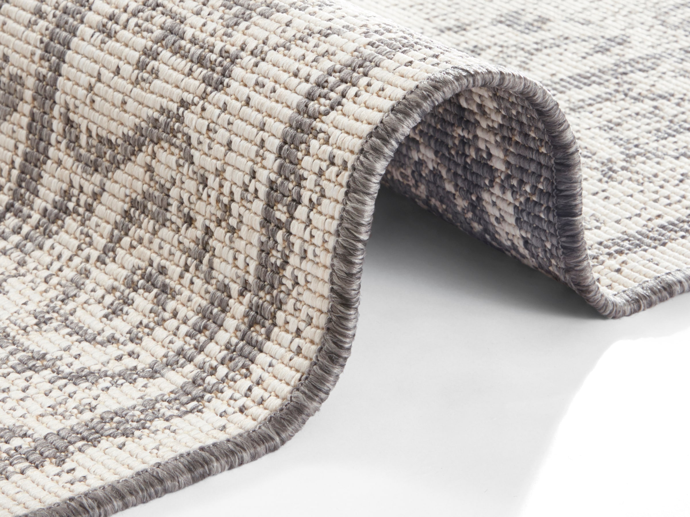 HANSE Home Teppich »CEBU Wendeteppich«, rechteckig, 5 mm Höhe, In-& Outdoor, Wetterfest, Balkon, Wohnzimmer, Wasserfest, Orientalisch