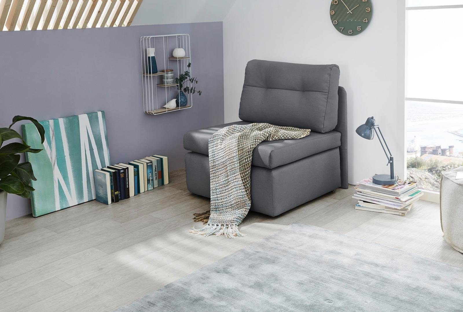 im Shop ATLANTIC Jelmoli-Online »Miro«, bestellen XXL-Sessel zum wandelbar ❤ Gästebett home collection XXL-Sessel