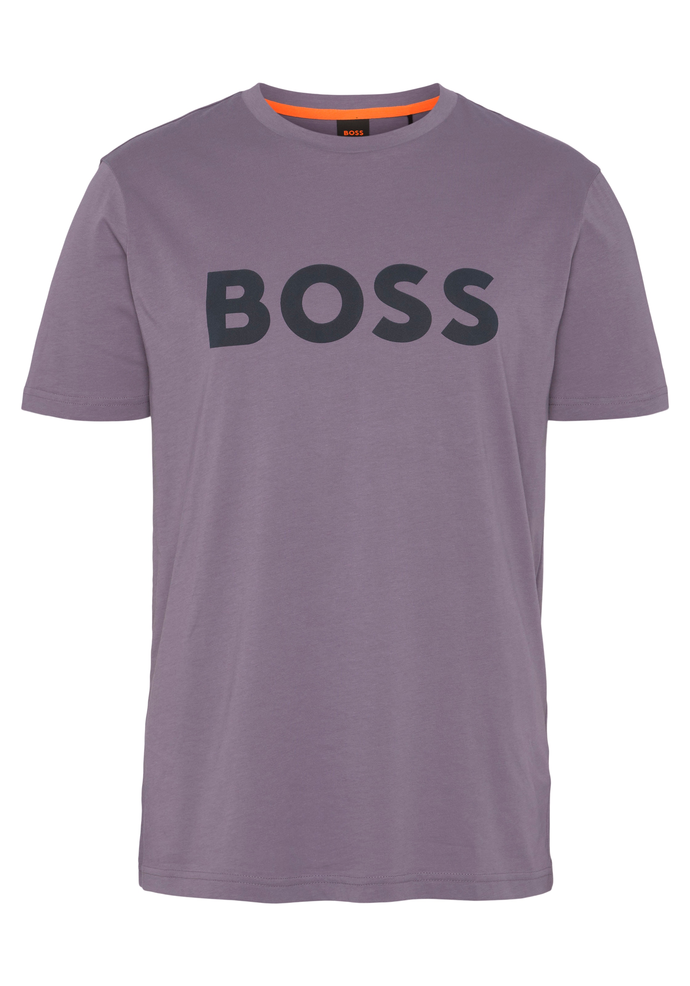 BOSS bestellen online mit auf | »Thinking 10246016 ORANGE grossem Brust der T-Shirt BOSS 01«, Druck Jelmoli-Versand 1