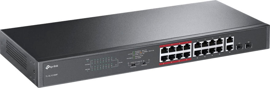 TP-Link Netzwerk-Switch »TL-SL1218MP«