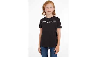 ✵ Tommy Hilfiger T-Shirt »BOYS BASIC CN KNIT«, Kinder Kids Junior  MiniMe,für Jungen günstig ordern | Jelmoli-Versand