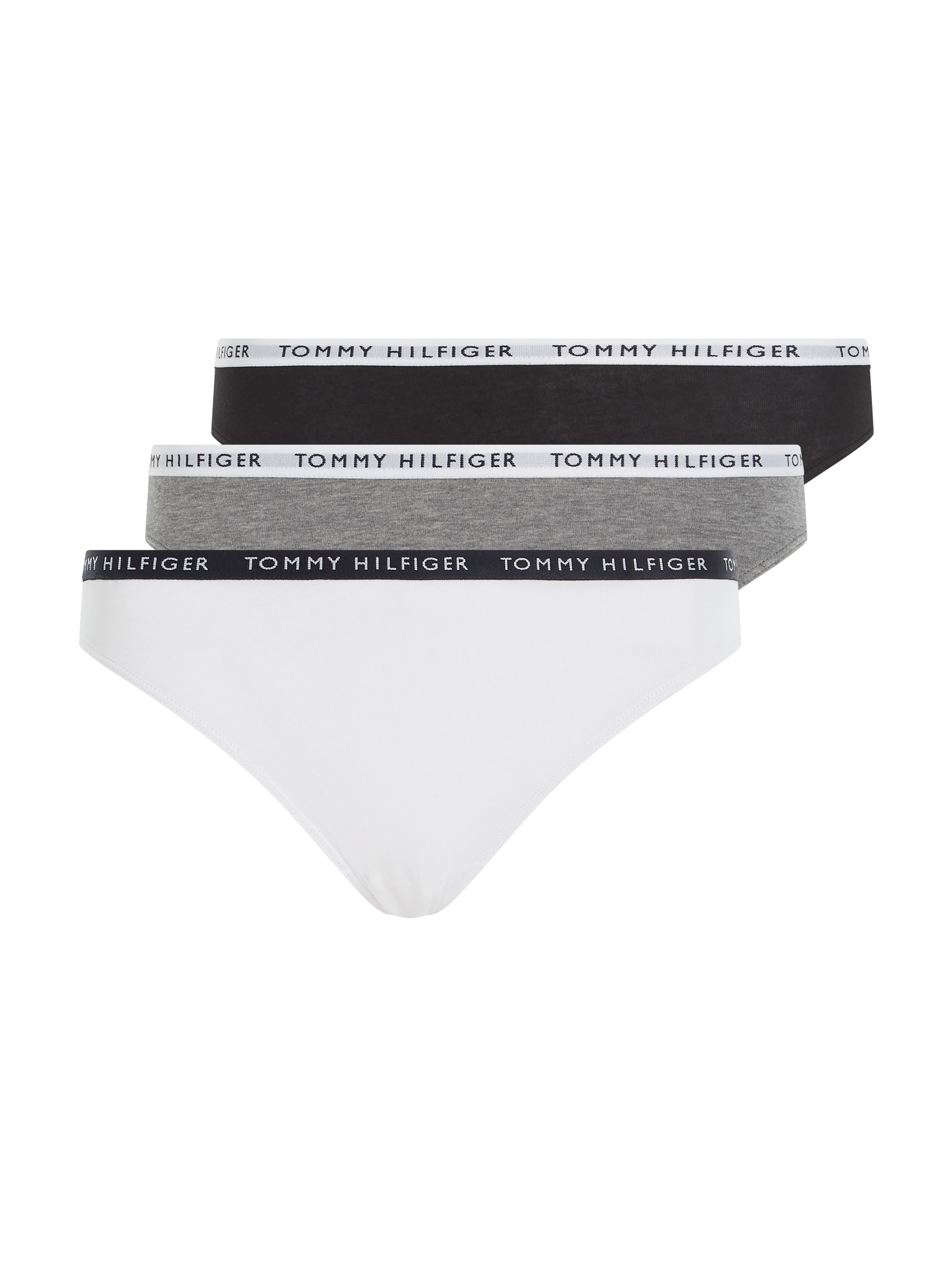 Tommy Hilfiger Underwear Bikinislip, (3 St.), mit schmalem Logobündchen