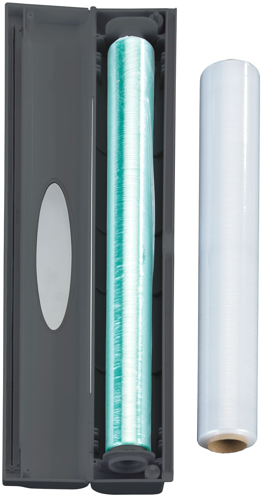 WENKO Folienspender »Modell Perfect-Cutter«, für Folienrollen bis 33 cm Breite, für Alufolien und Frischhaltefolien