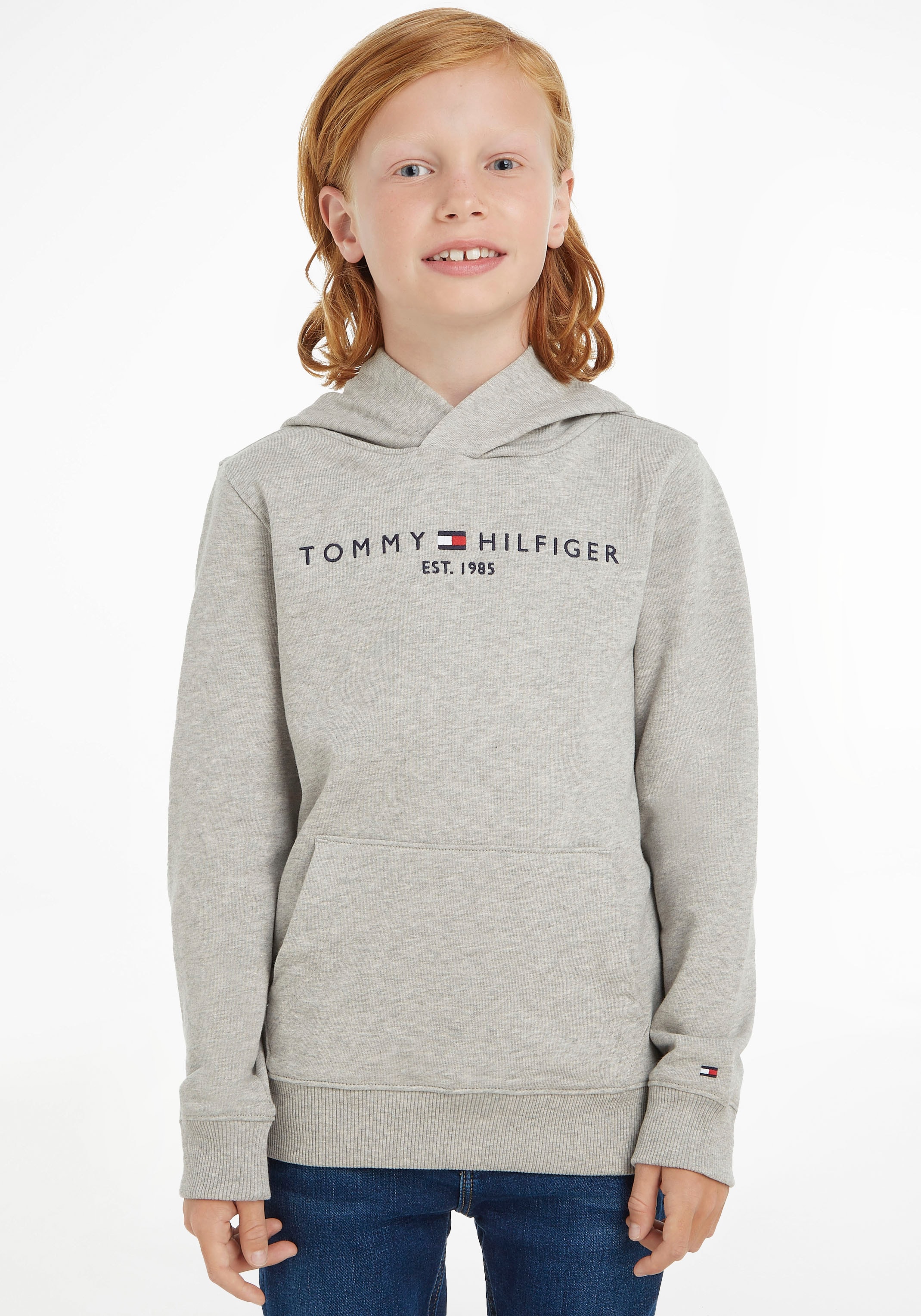 »ESSENTIAL Kinder Mädchen HOODIE«, Jelmoli-Versand und Tommy | günstig Hilfiger Jungen Kapuzensweatshirt MiniMe,für Kids bestellen ✵ Junior
