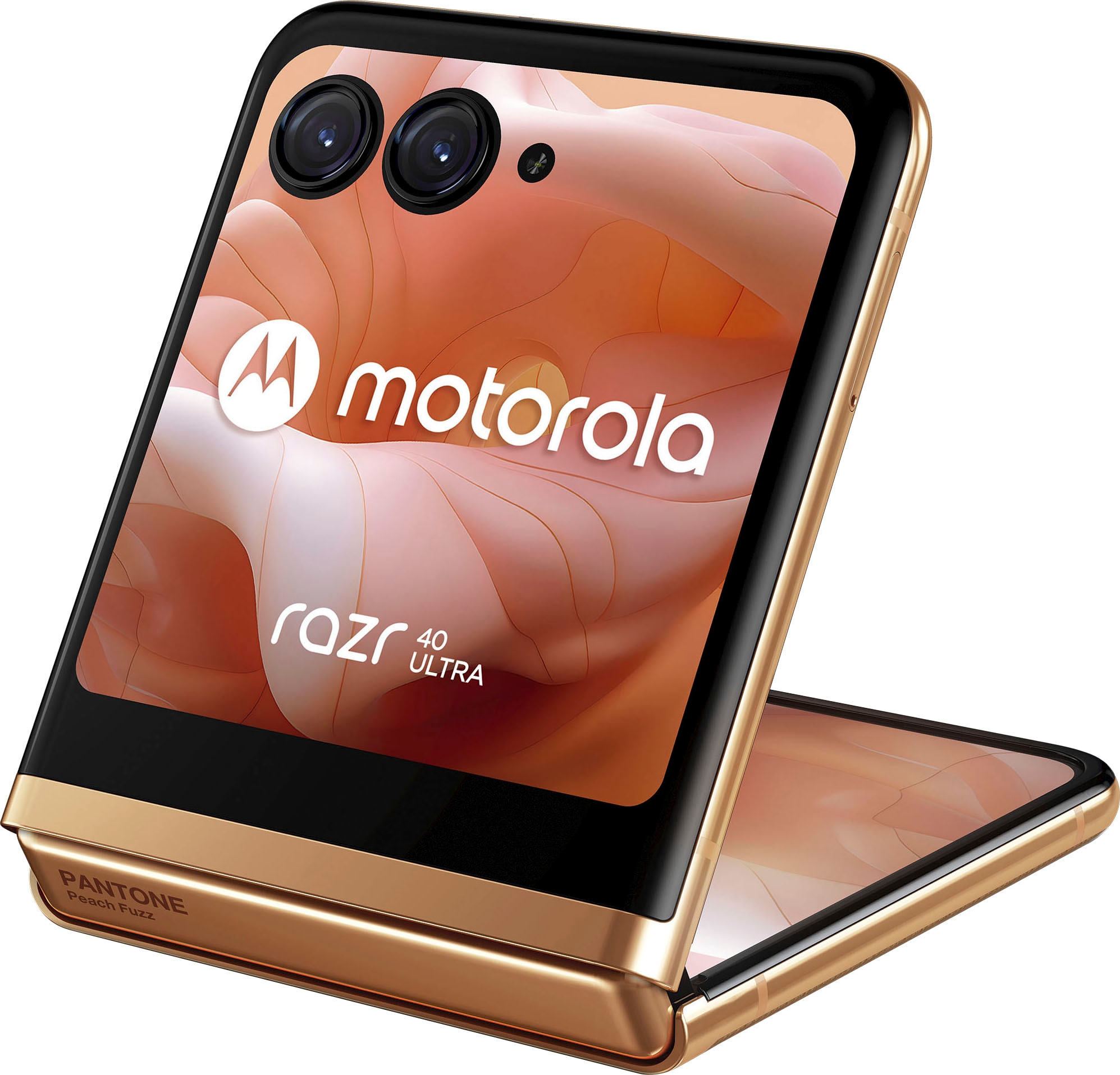 Motorola Smartphone »Motorola razr40 ultra«, Peach Fuzz