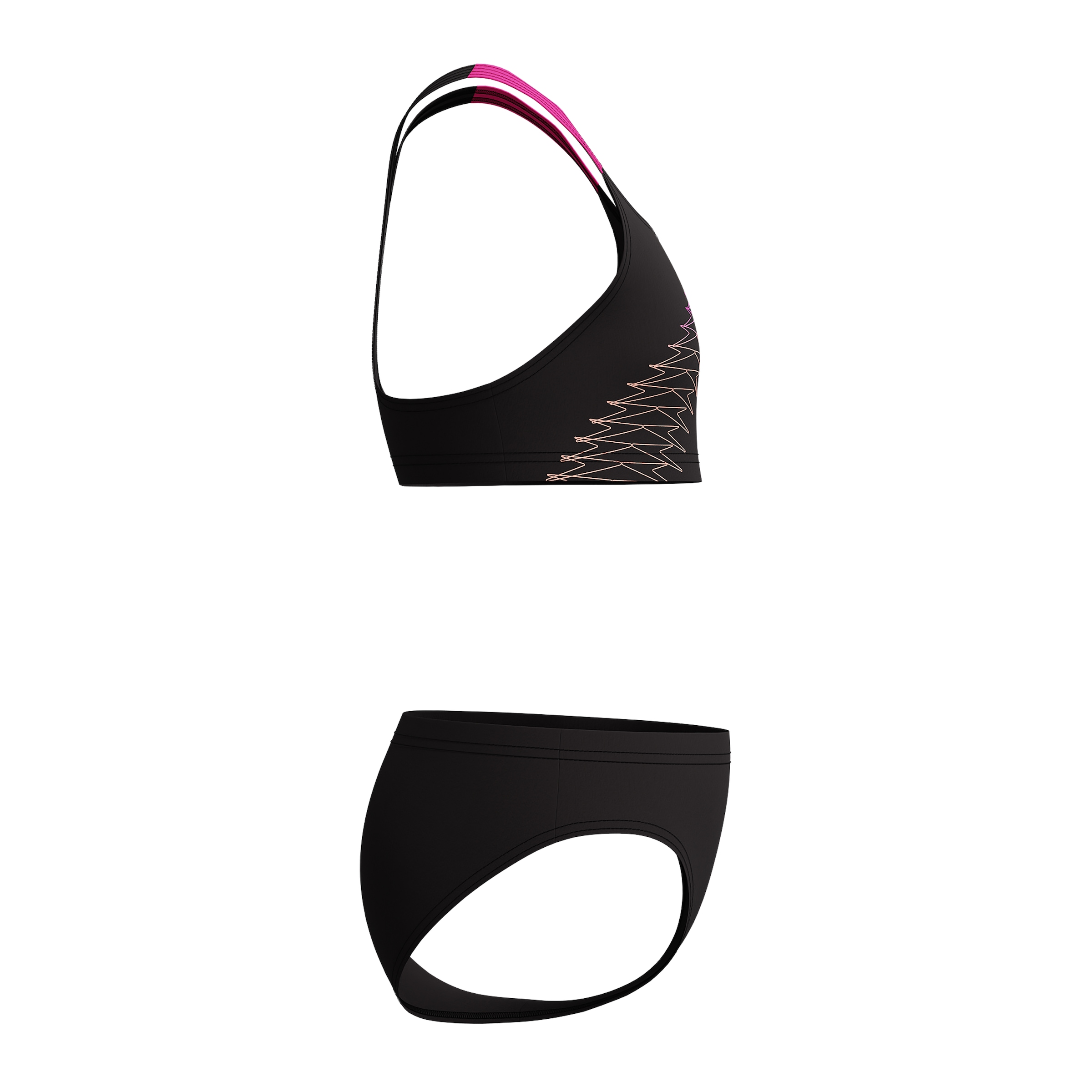 Speedo Bustier-Bikini, (Set, 2 St.), schnell trocknend