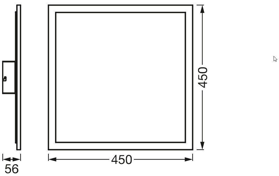 LED Deckenleuchte »SMART+ Planon Pl«, 1 flammig-flammig