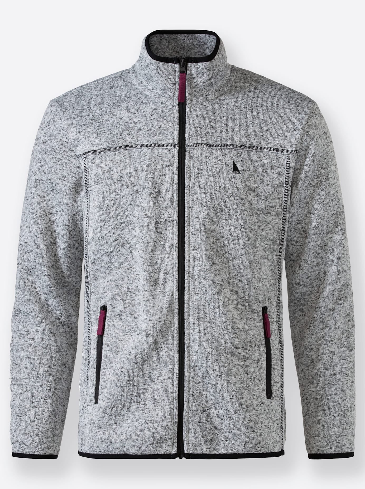 Strickfleecejacke