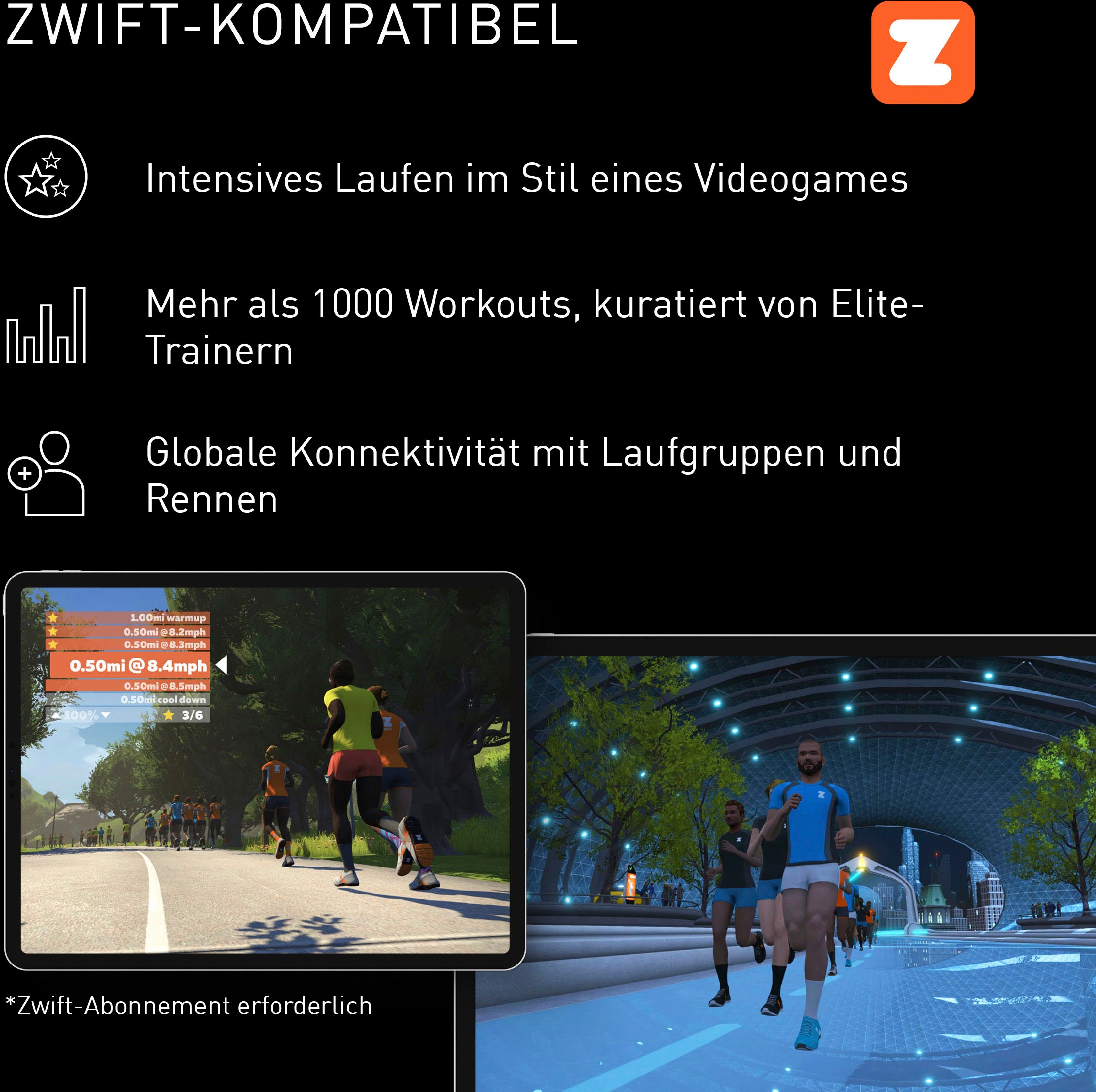 adidas Performance Laufband »T-19 BT«, (mit Bluetooth und App-Funktion und LED-Beleuchtung), bis max. 20 km/h, klappbar