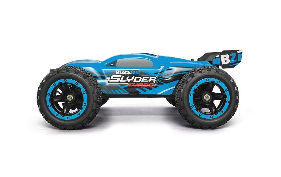 RC-Monstertruck »Blackzon Slyder ST Turbo 4WD Brushless Blau,«