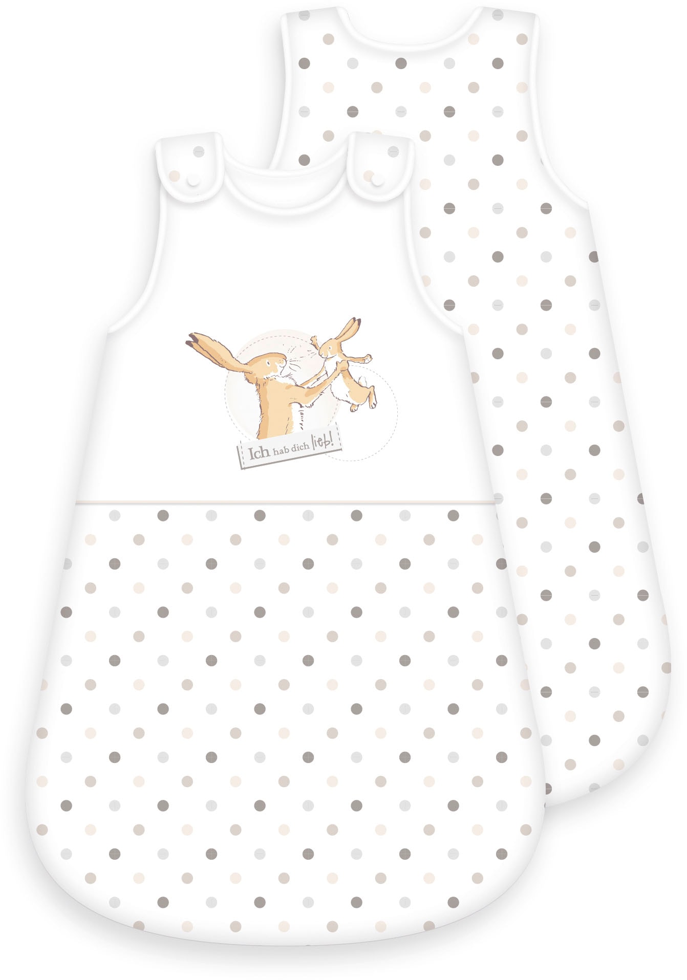 Weisst du eigentlich, wie lieb ... Babyschlafsack »Weisst du eigentlich wie lieb ich dich hab?«, (1 tlg.)