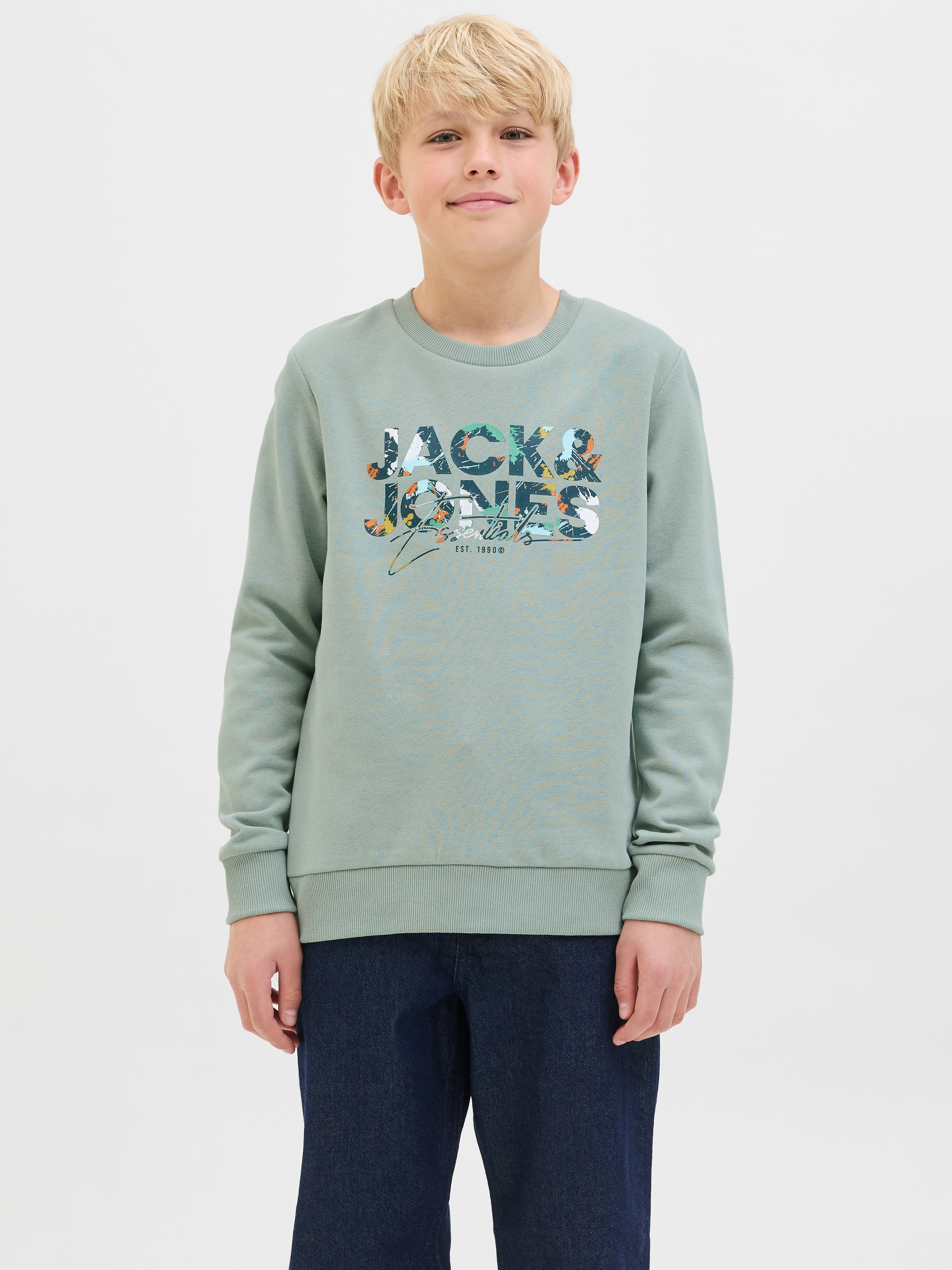 Jack & Jones Junior Sweatshirt »JJGEPLAS SWEAT CREW NECK JNR«