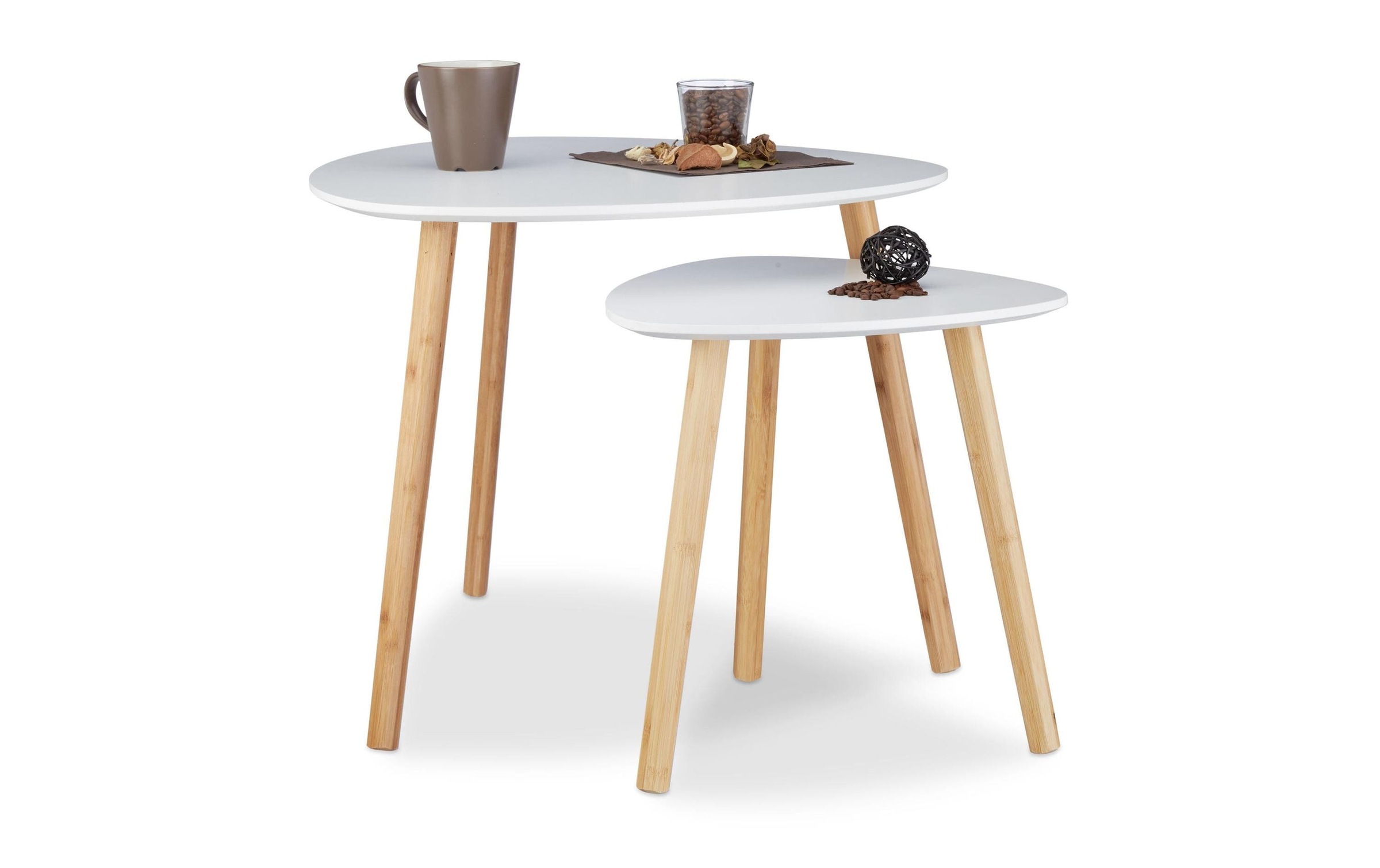 relaxdays Beistelltisch »2er Set«