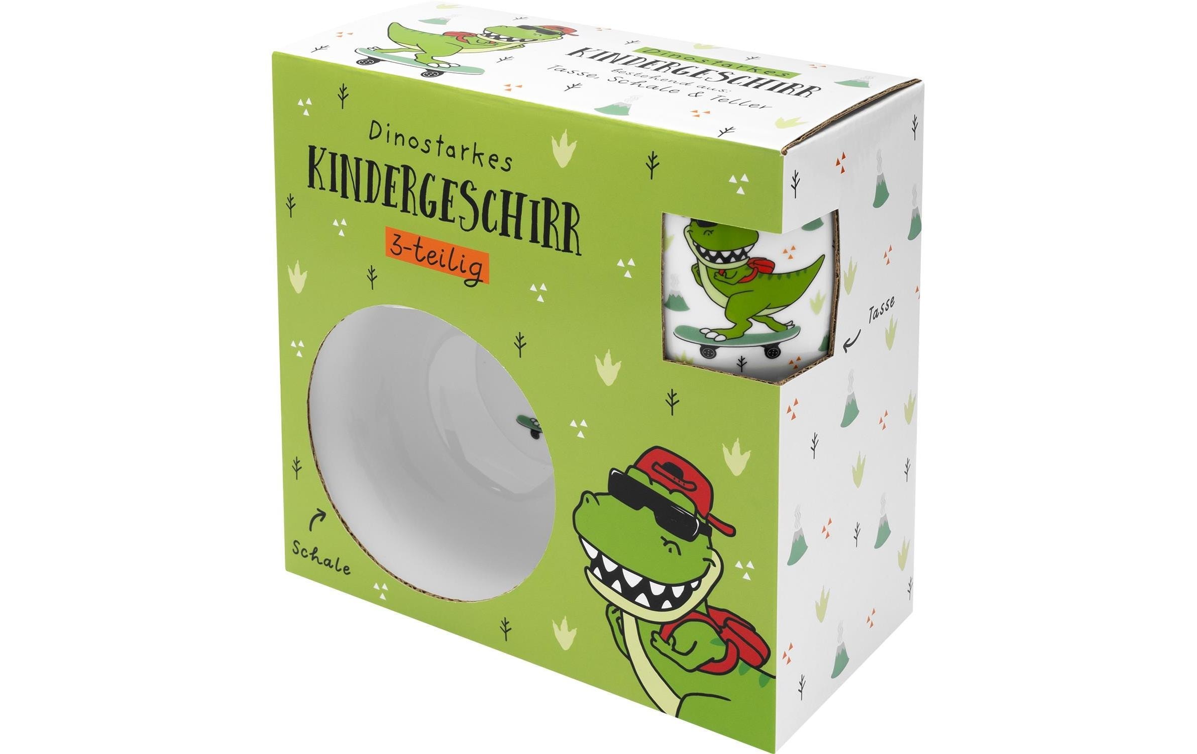 Sheepworld Kindergeschirr-Set »Dinosaurier 3-teilig«
