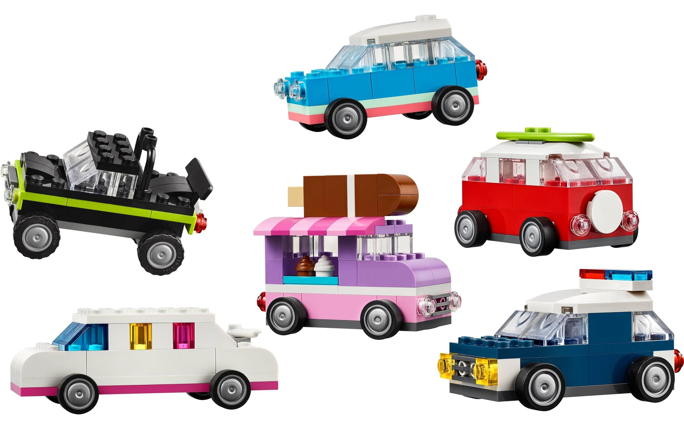 LEGO® Spielbausteine »Kreative Fahrzeuge 11036«, (900 St.)