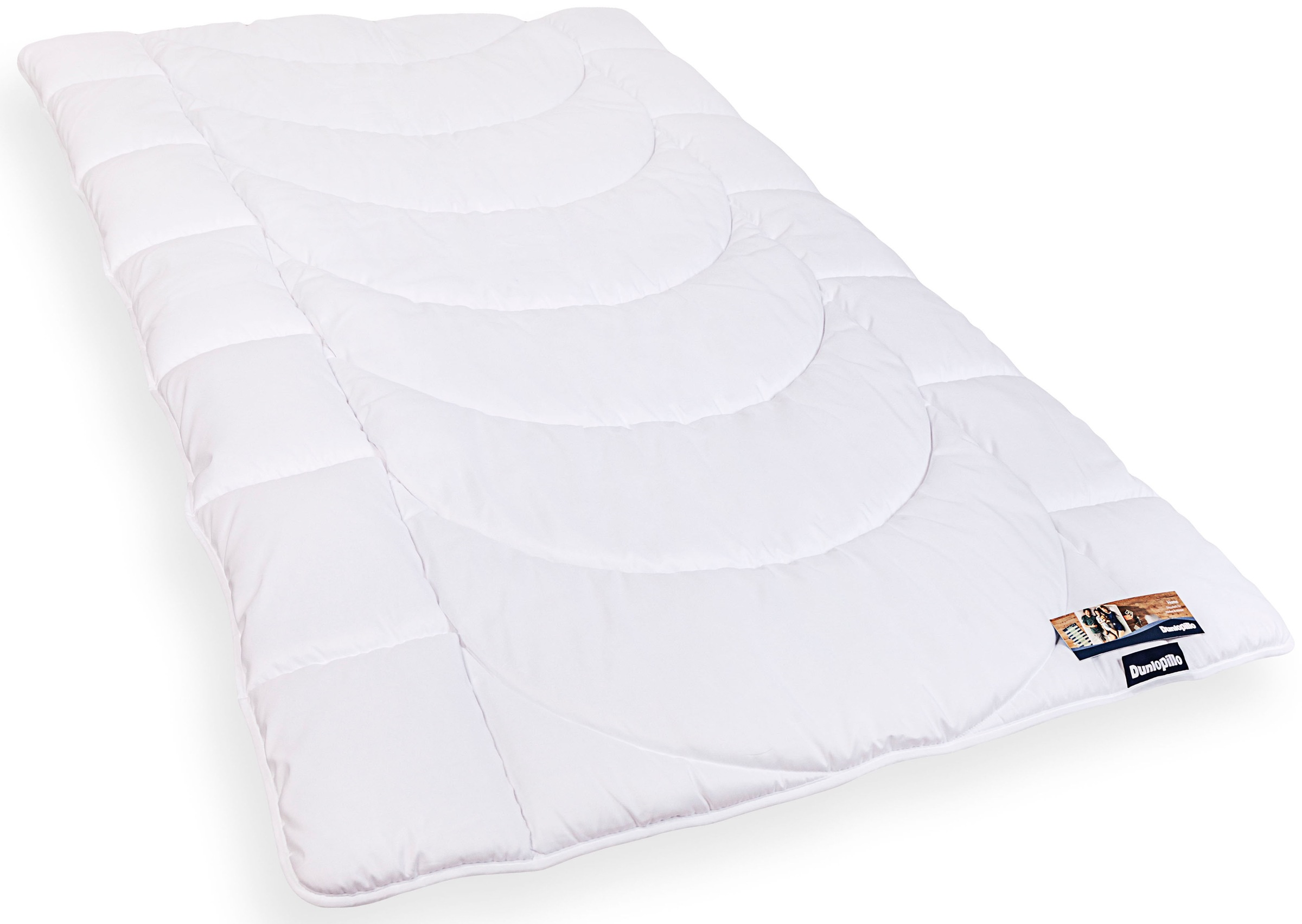 Dunlopillo Microfaserbettdecke "Home Bettdecken Sommer und Winter" warm Füllung Polyester Bezug Polyester 1 Stk. tlg. Bettdecke 135x200, 155x220cm, feuchtigkeitsregulierend