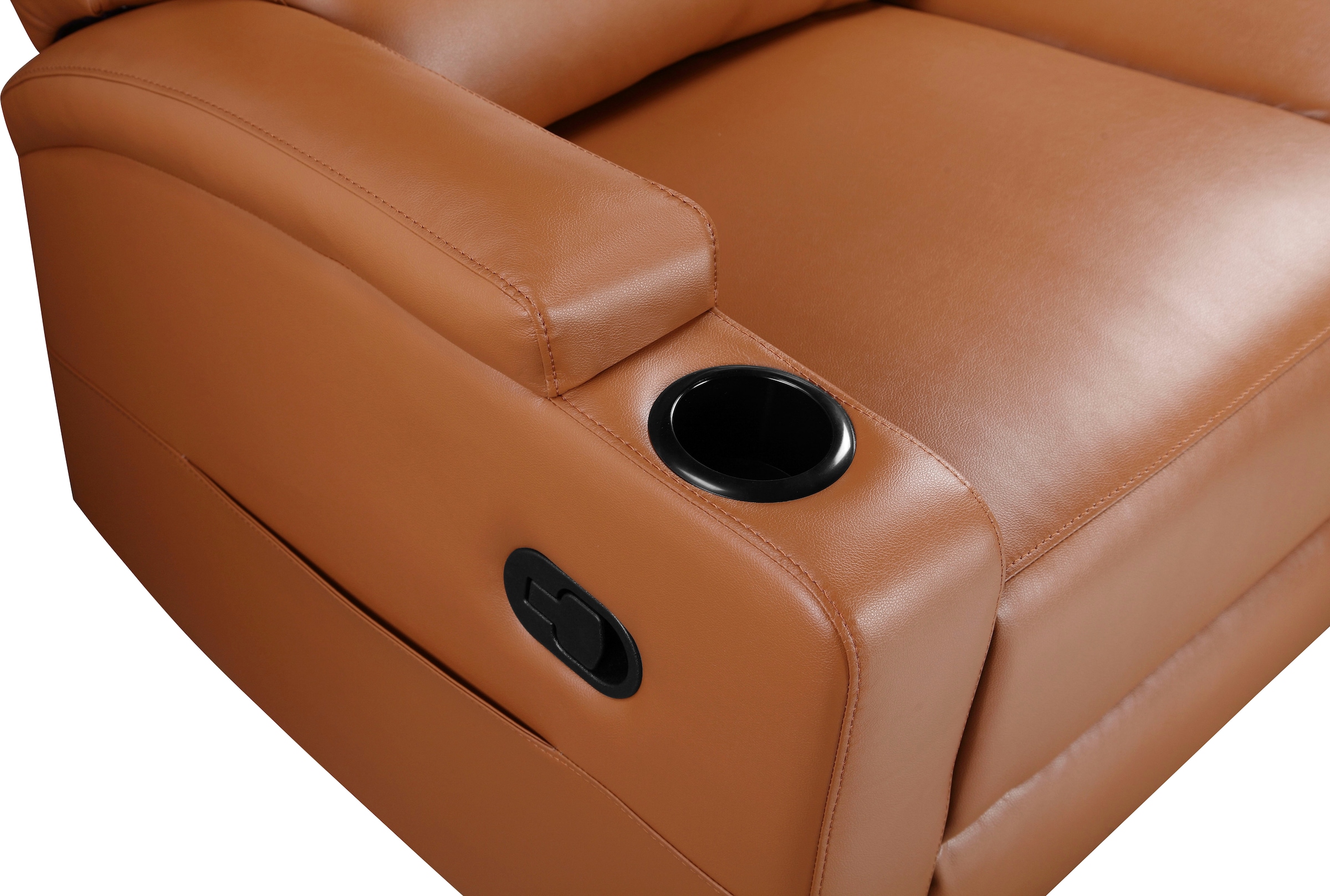 Home affaire Ecksofa »NAPORI Multimediasofa, 3er Kinosessel XXL, L-Form, 3 Bezugsstoffe«, Kinosofa mit Relaxfunktion, Getränkehalter, Staufach und Staukasten
