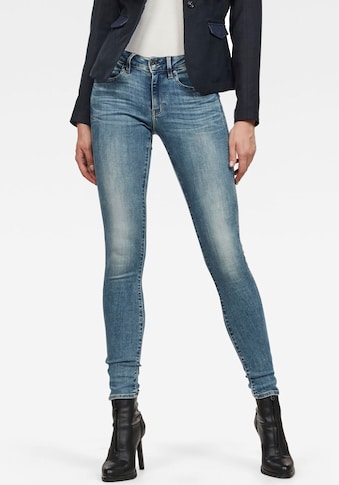 G-Star RAW Skinny-fit-Jeans »Midge Zip Mid Skinny«, mit Reissverschluss-Taschen hinten kaufen