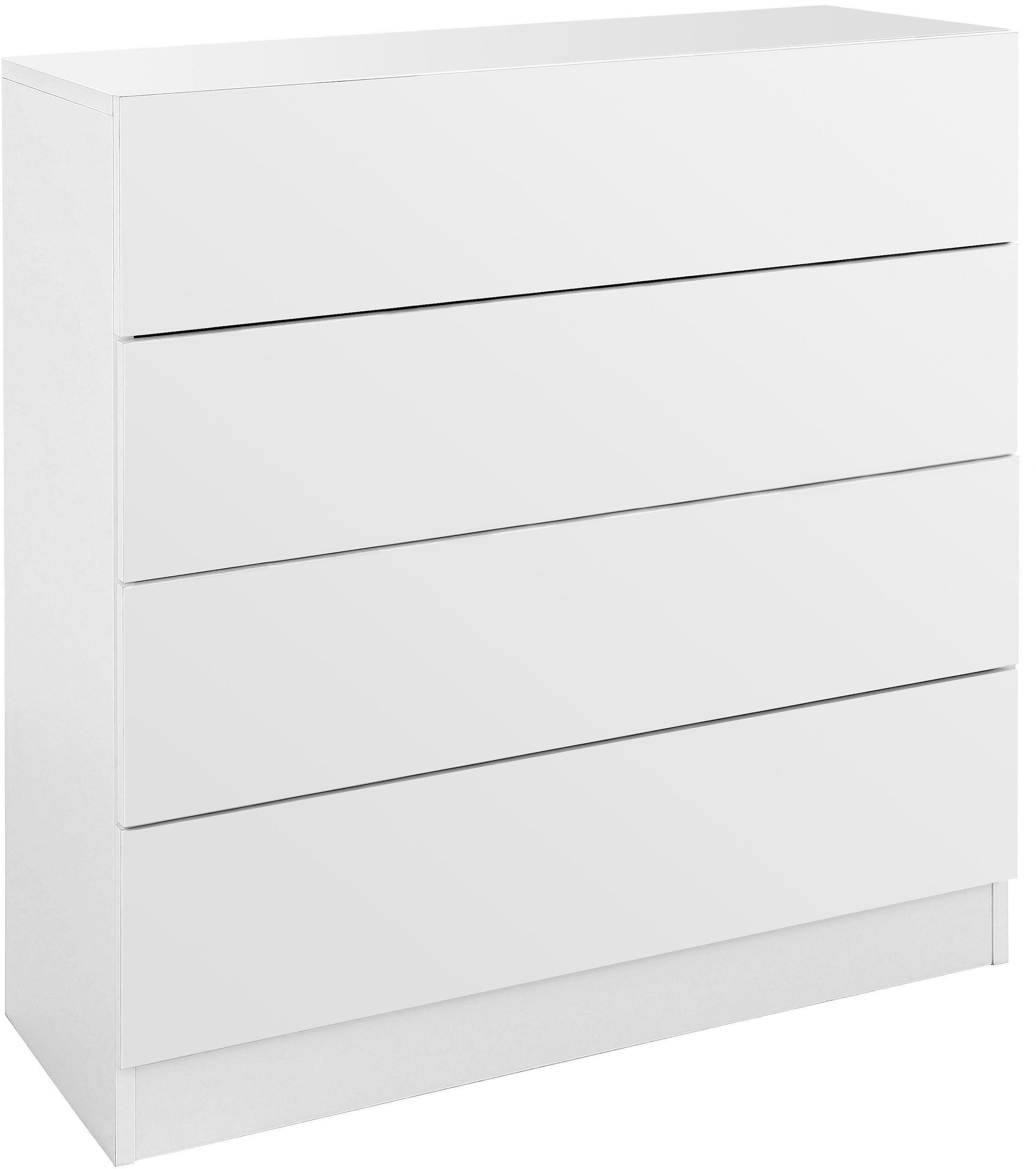 borchardt Möbel Kommode "Vaasa, Breite 76cm, Höhe 79cm, grifflos" Sideboard Breite 76 cm, Höhe 79 cm, mit Push-to-open-Funktion